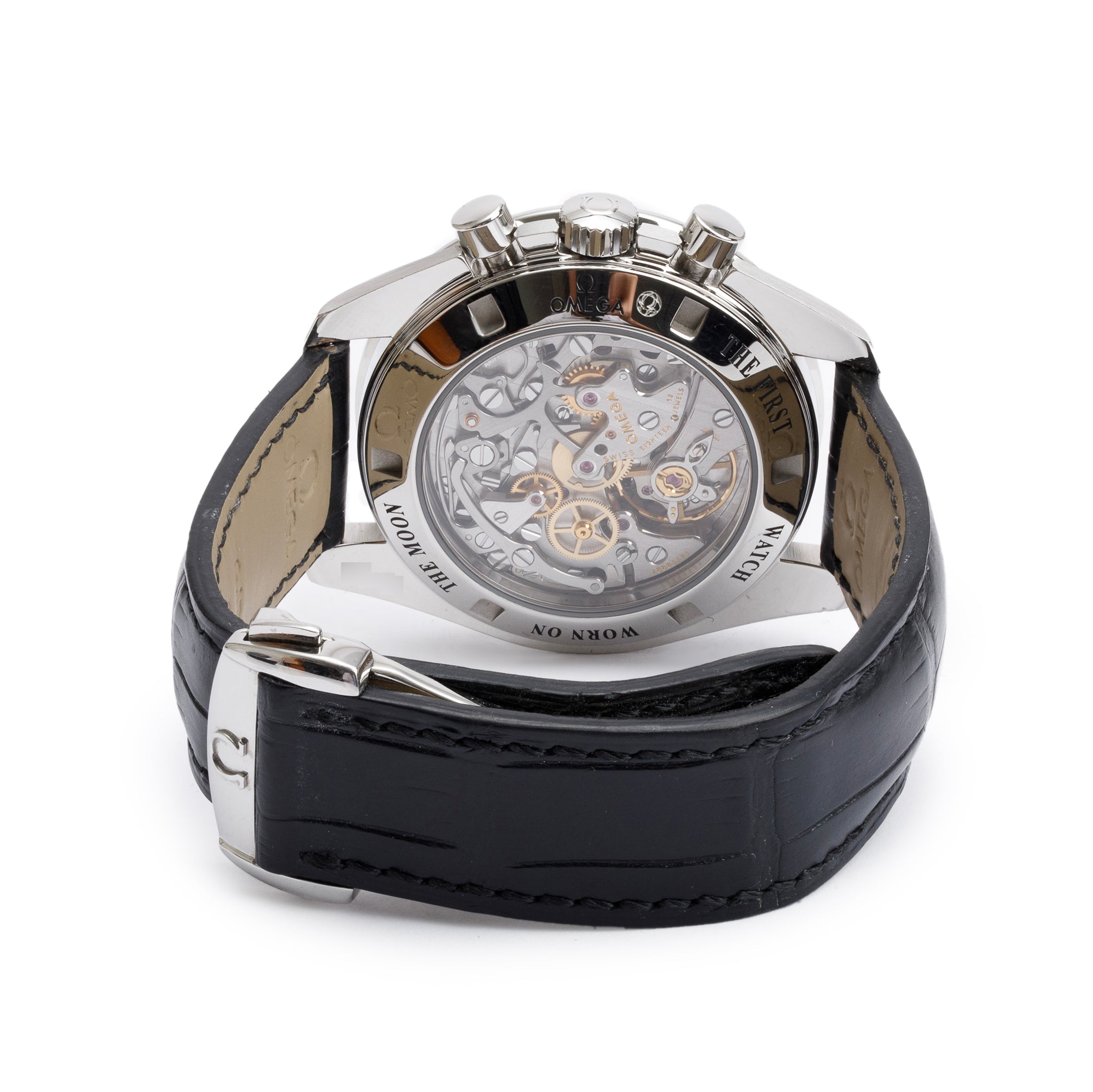 Omega Stainless Steel Speedmaster Professional 42 MM Chronograph MoonWatch w/ Papers