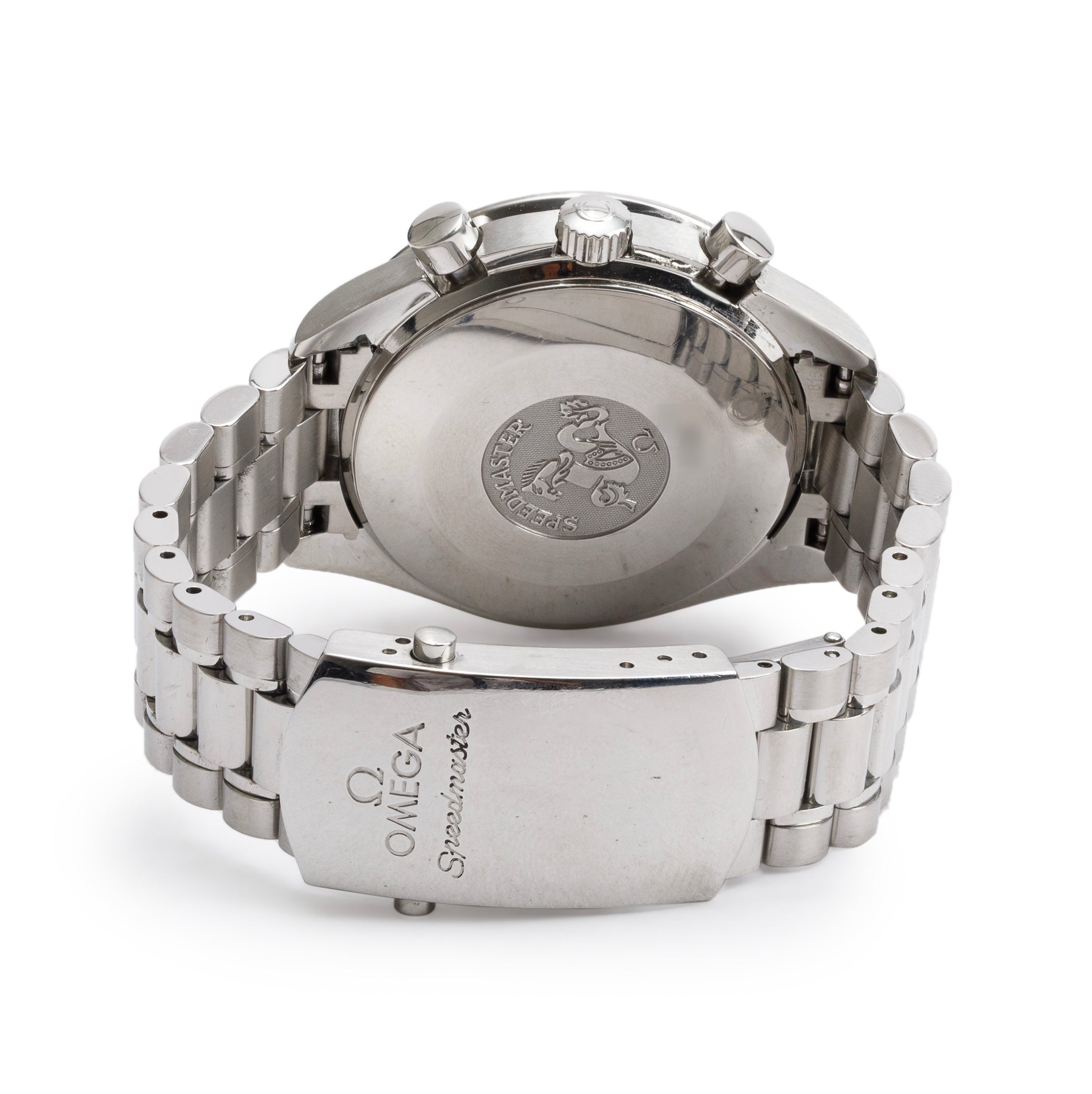 Omega Stainless Steel Speedmaster Reduced 39 MM Automatic Chronograph Watch w/ Box & Papers