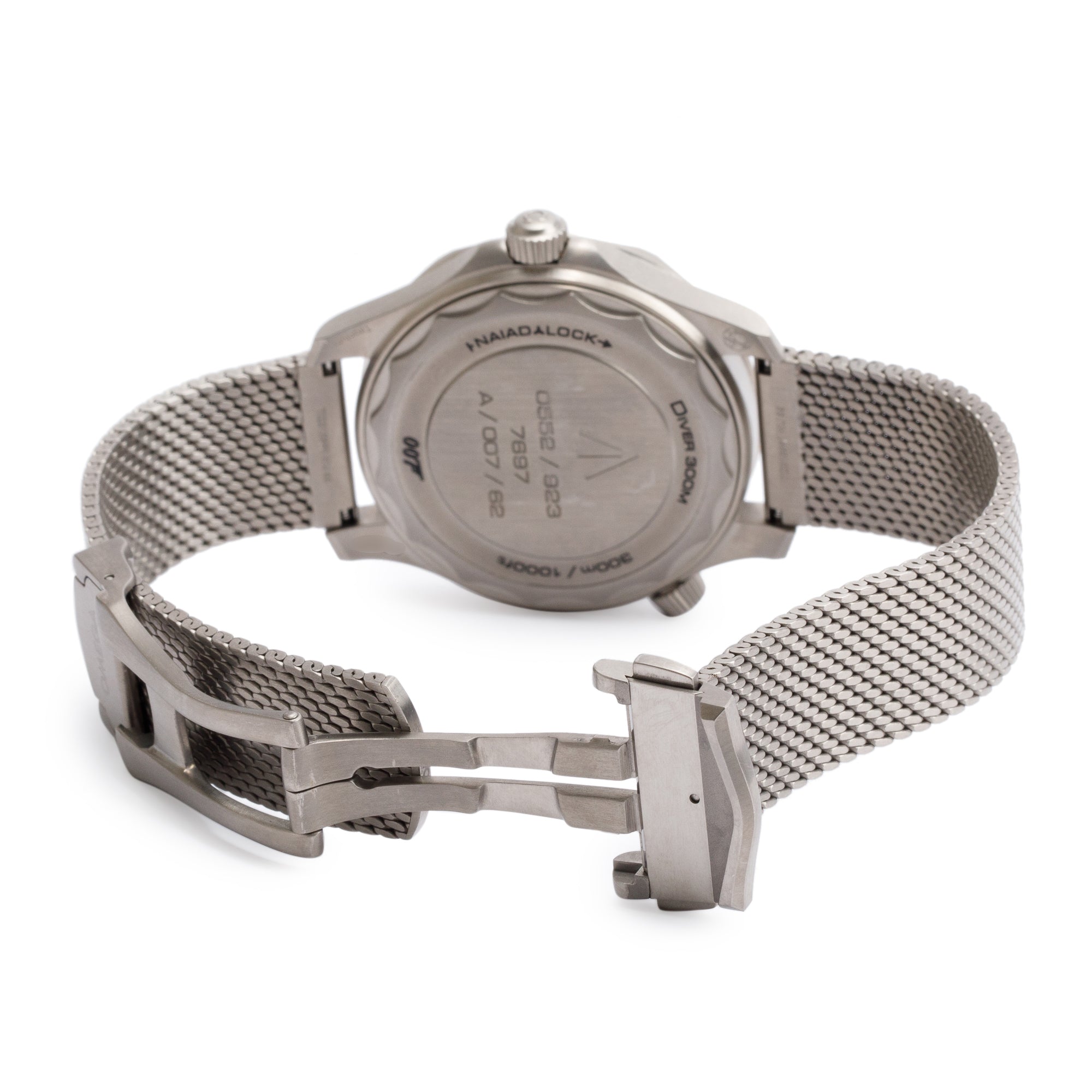 Omega Titanium 007 Editon Seamaster Diver 300M 42 MM Automatic Watch w/ Box & Papers