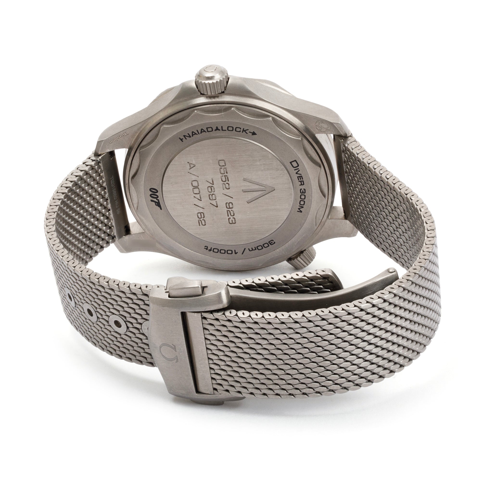 Omega Titanium 007 Editon Seamaster Diver 300M 42 MM Automatic Watch w/ Papers