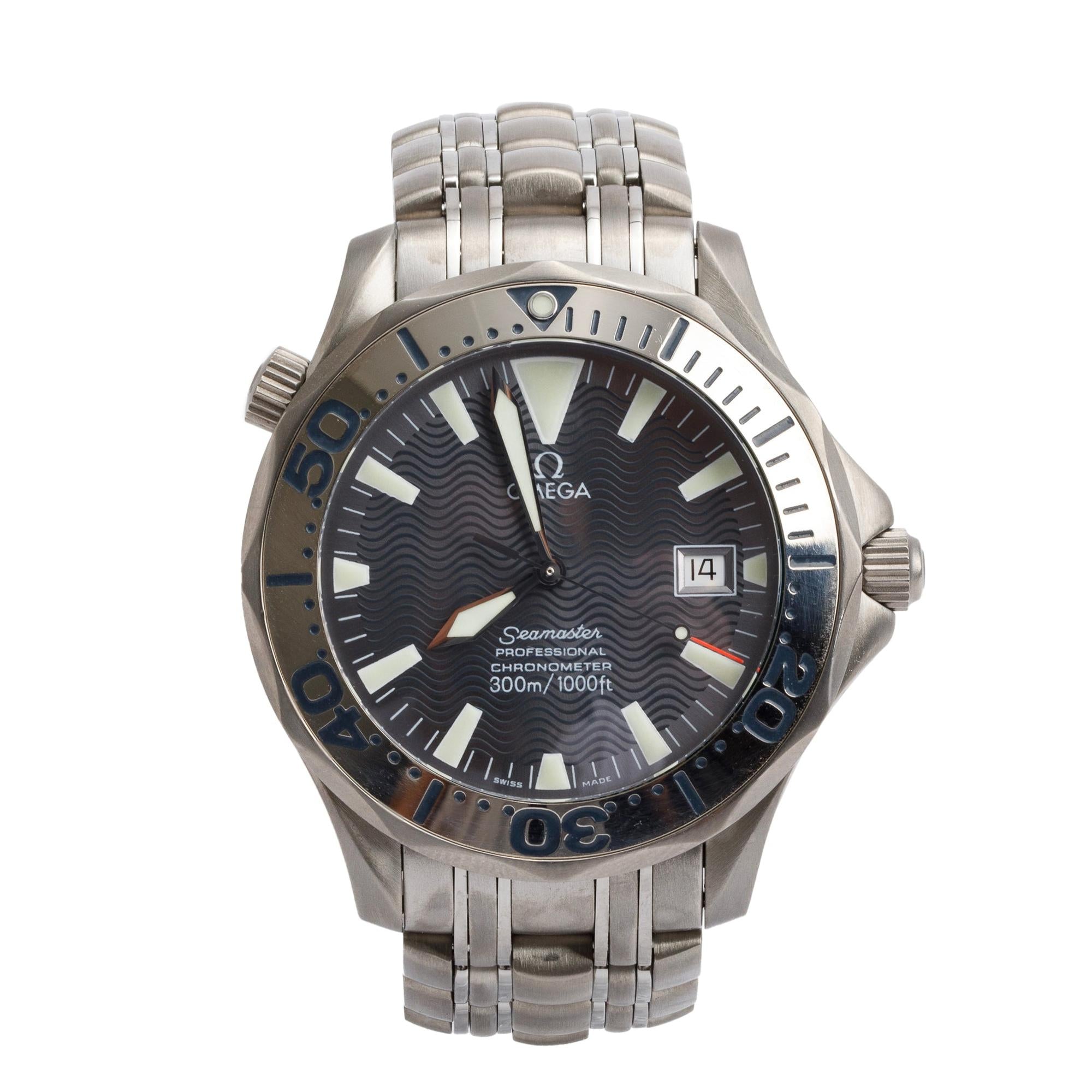 Omega Titanium 150th Anniversary Professional 300M Seamaster 41 MM Automatic Watch