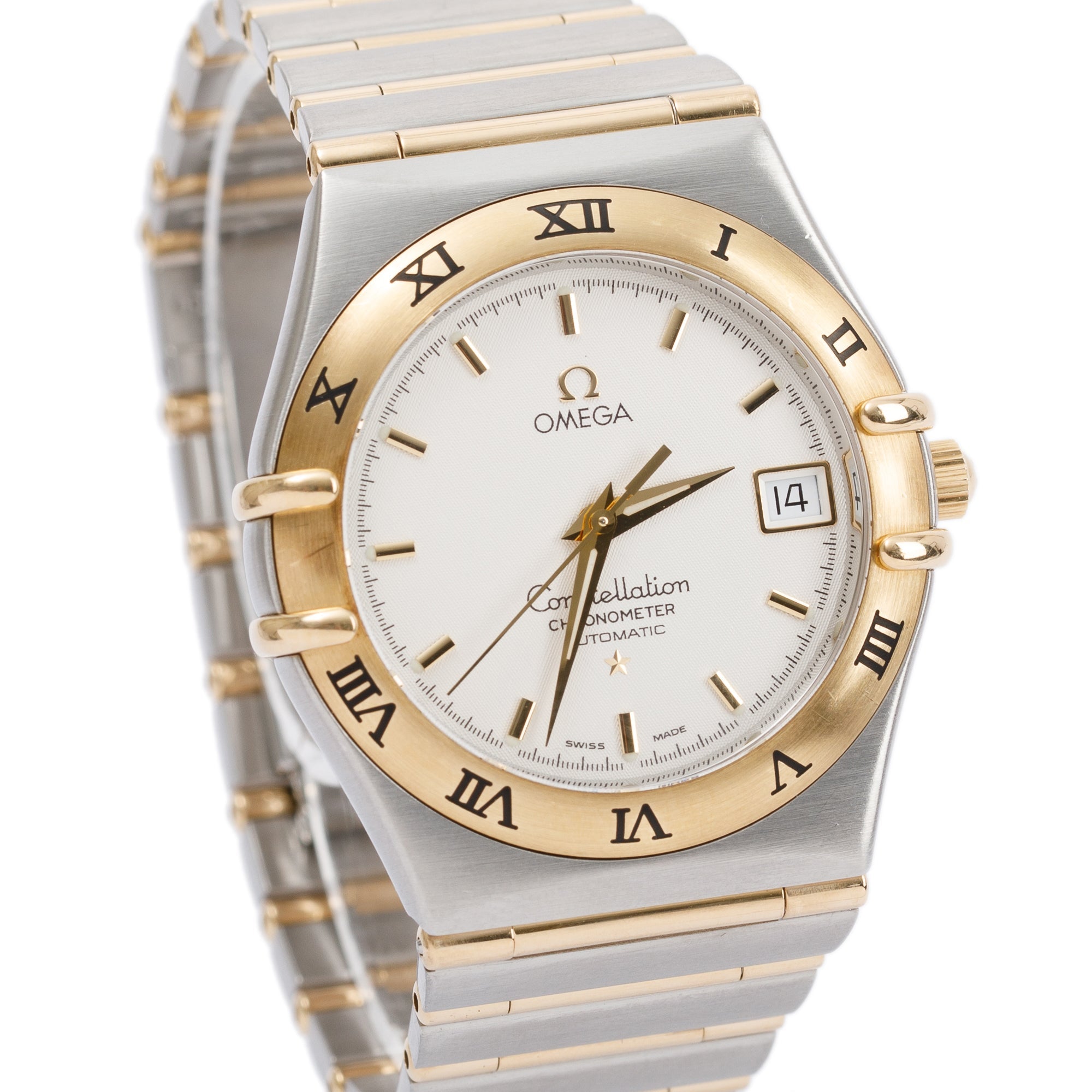 Omega Two-Tone Constellation Chronometer 35 mm Automatic Watch