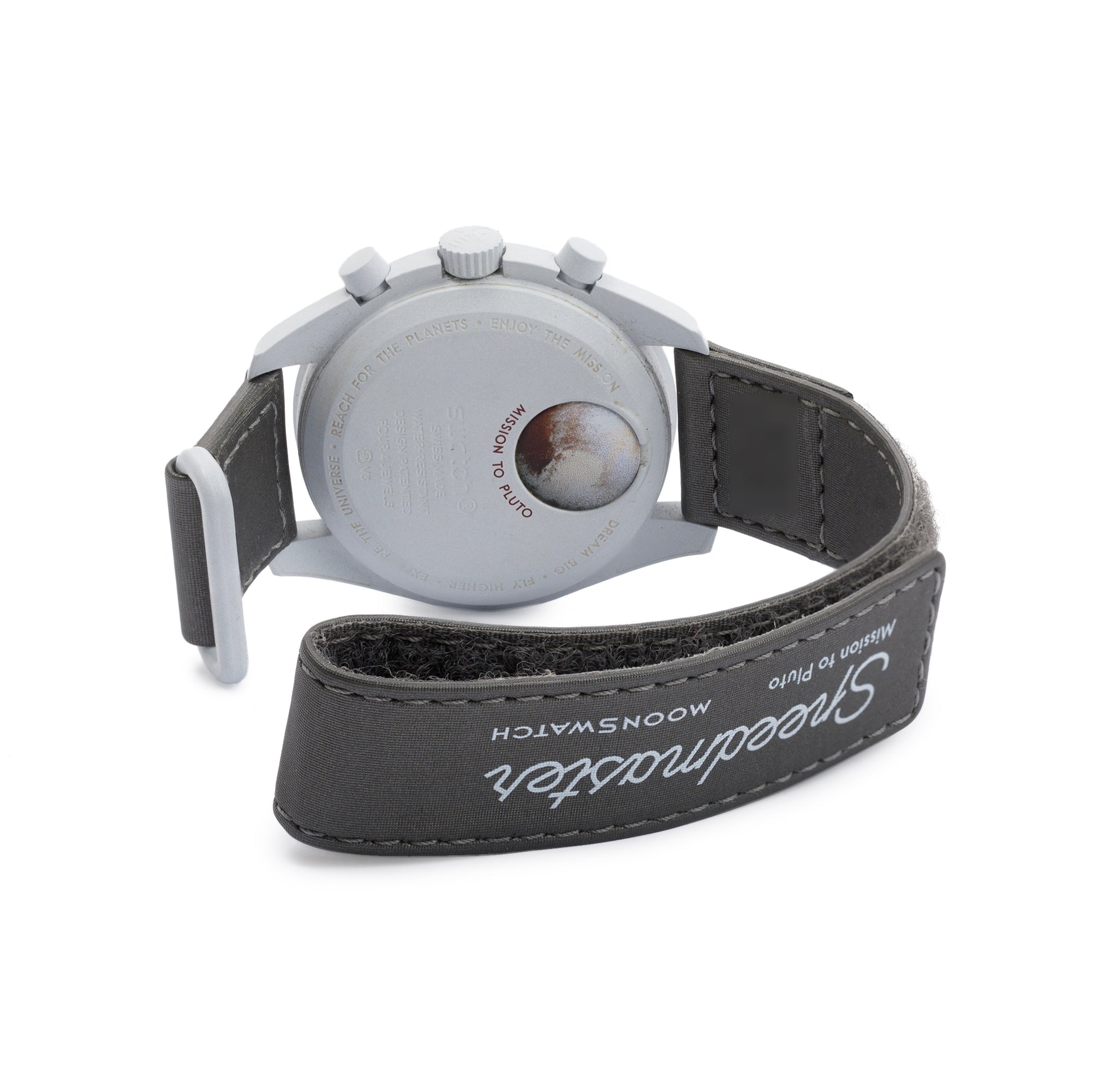 Omega X Swatch 2022 Bioceramic Mission to Pluto MoonSwatch w/ Box & Papers