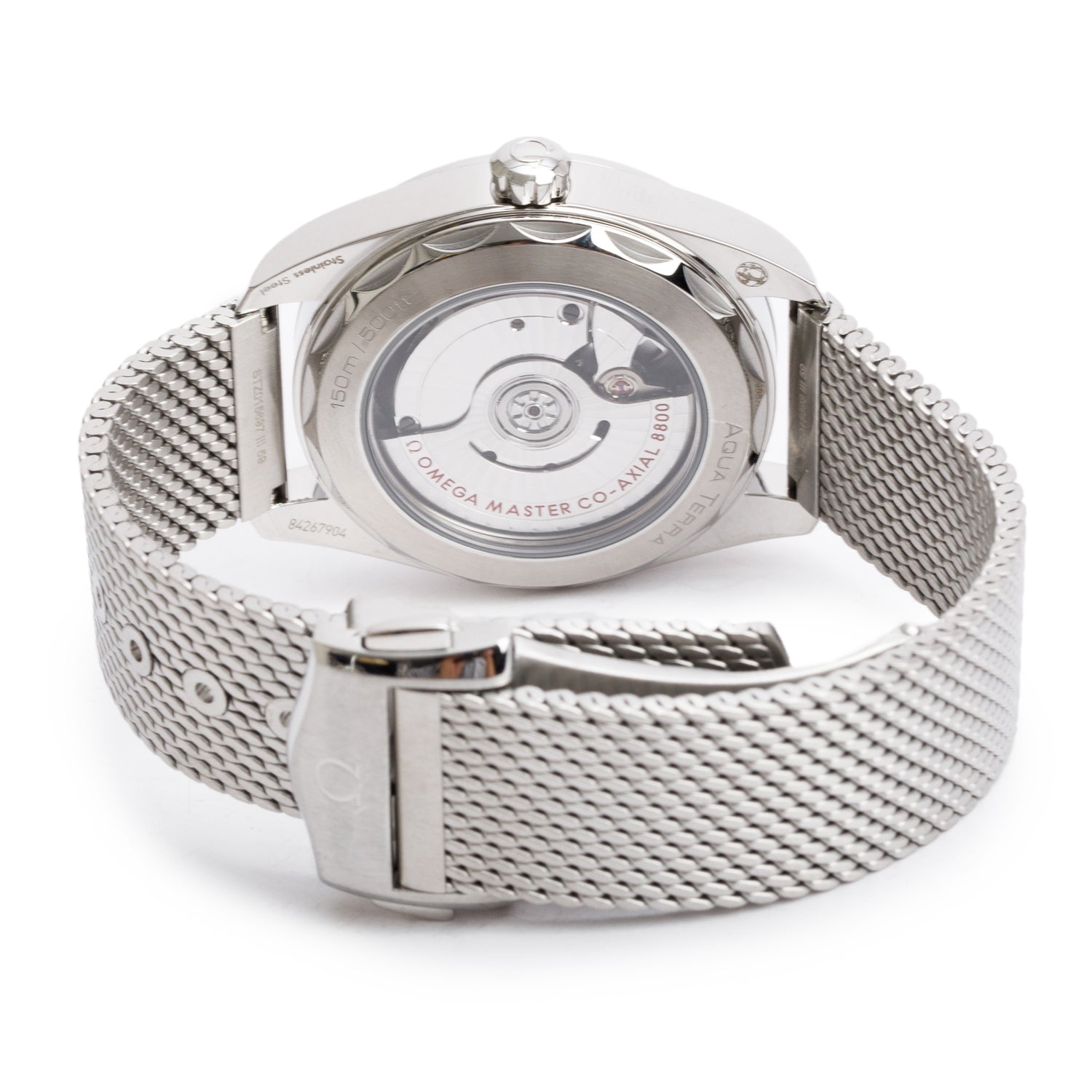 Omega 2023 Stainless Steel Seamaster Aqua Terra Shades Co-Axial Master Chronometer 38 MM Automatic Watch Saffron Dial w/ Papers