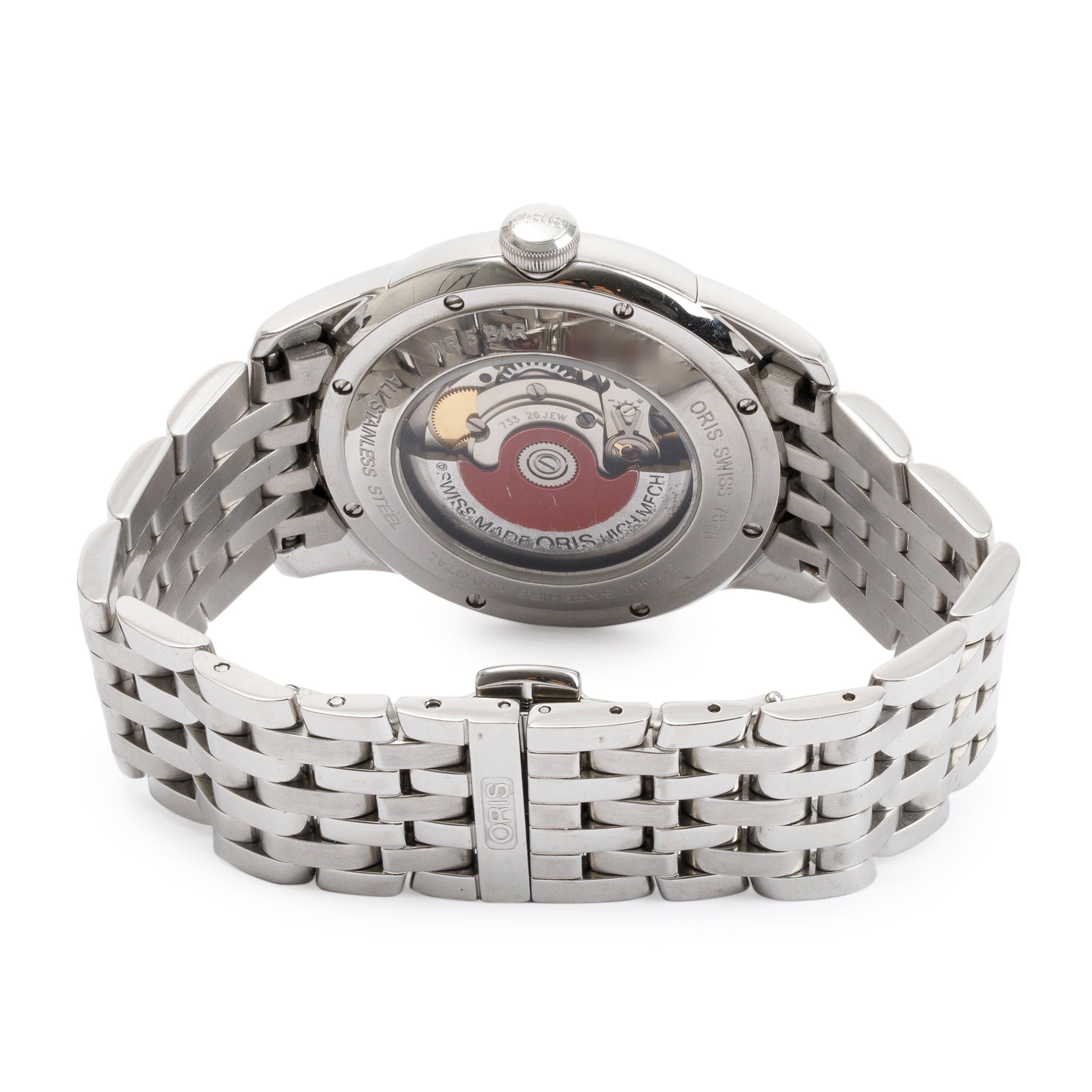 Oris Stainless Steel Artelier Date 40.5 MM Automatic Watch