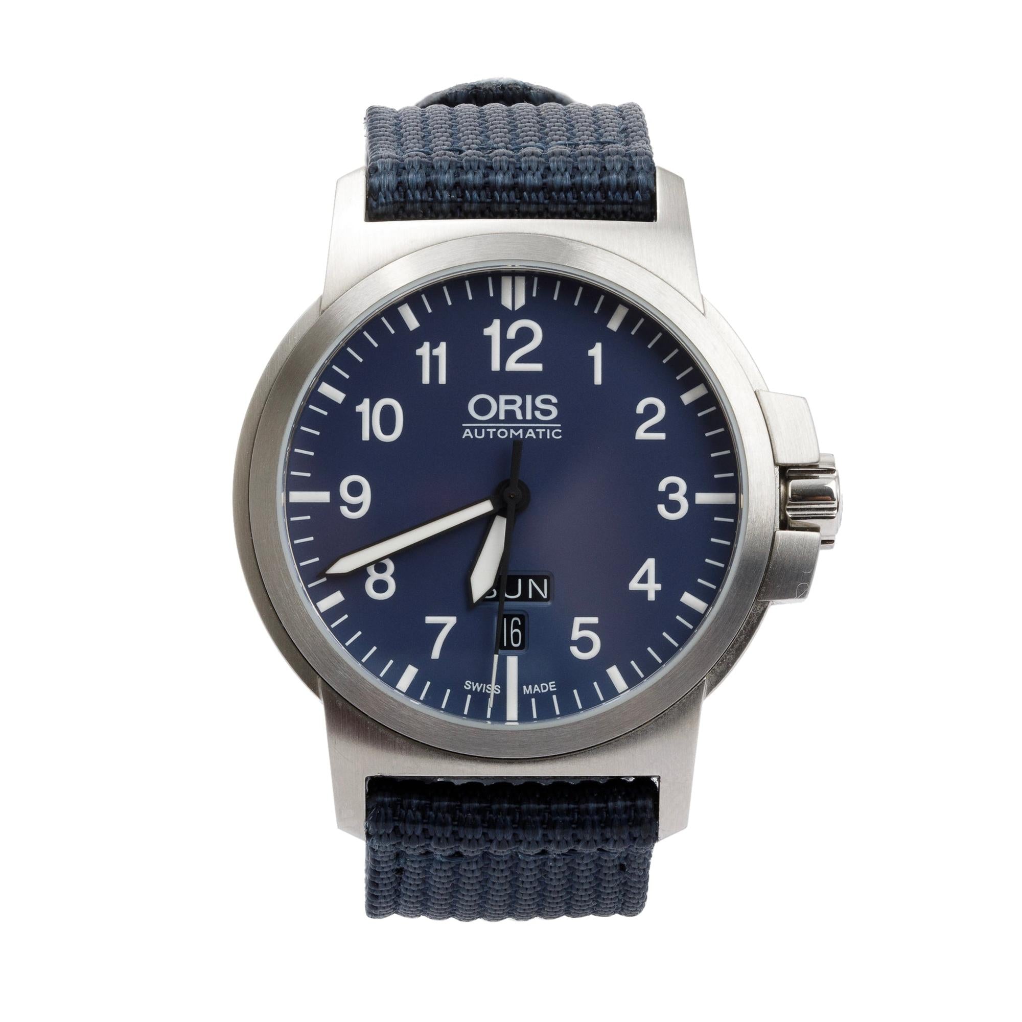 Oris Stainless Steel BC3 Advanced, Day Date 42 MM Automatic Watch w/ Box & Papers