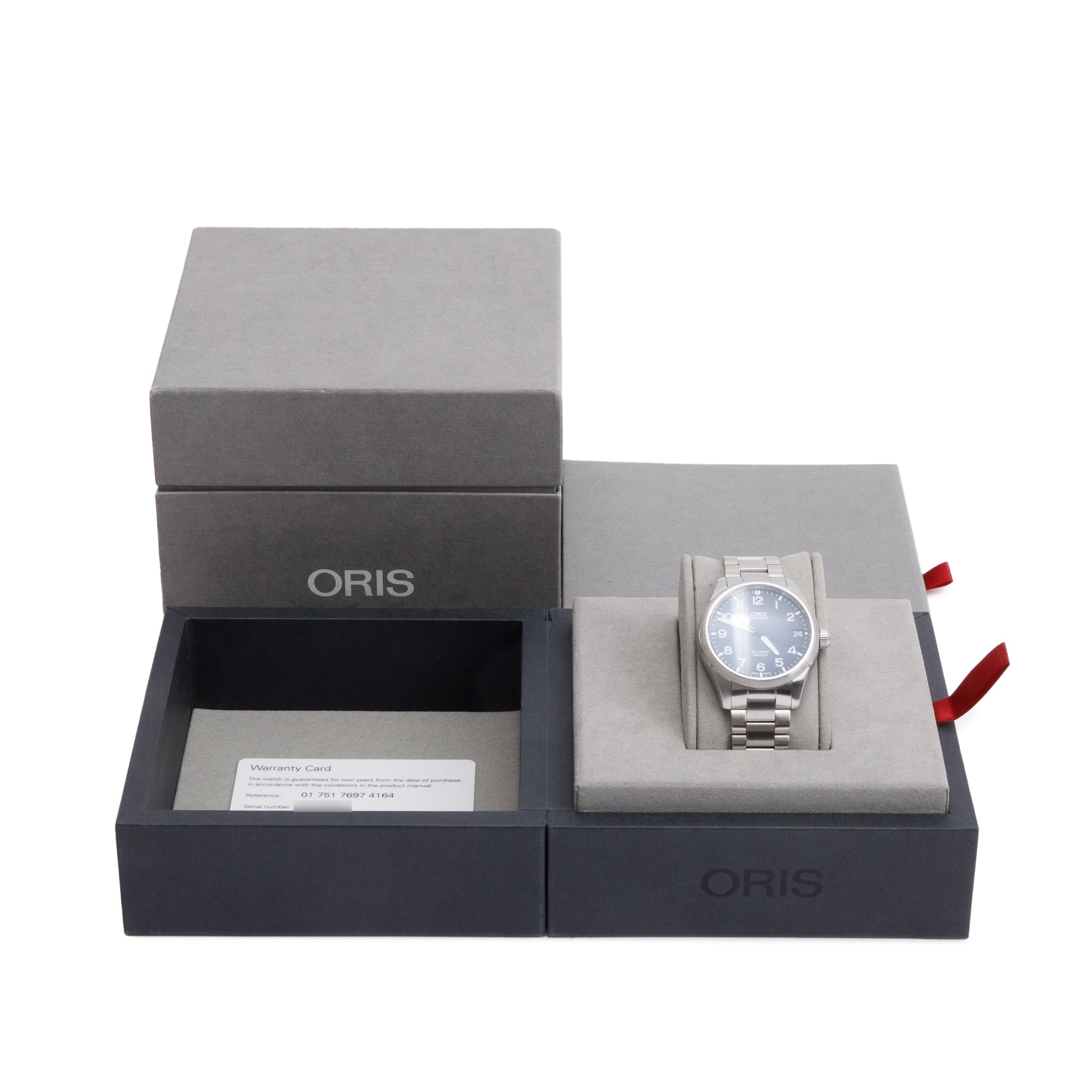 Oris Stainless Steel Big Crown ProPilot 41 MM Automatic Watch w/ Box & papers