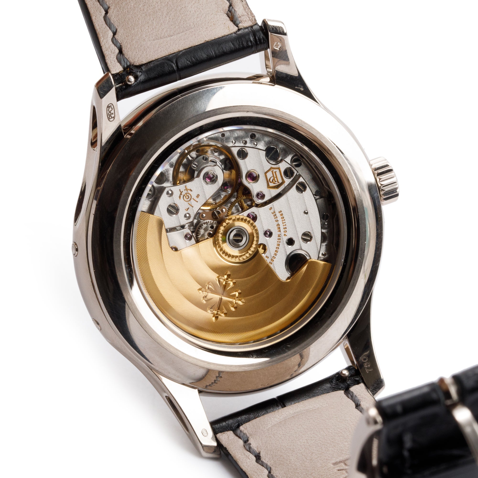 Patek Philippe 18k White Gold Annual Calendar 40 MM Watch w/ Box & Papers