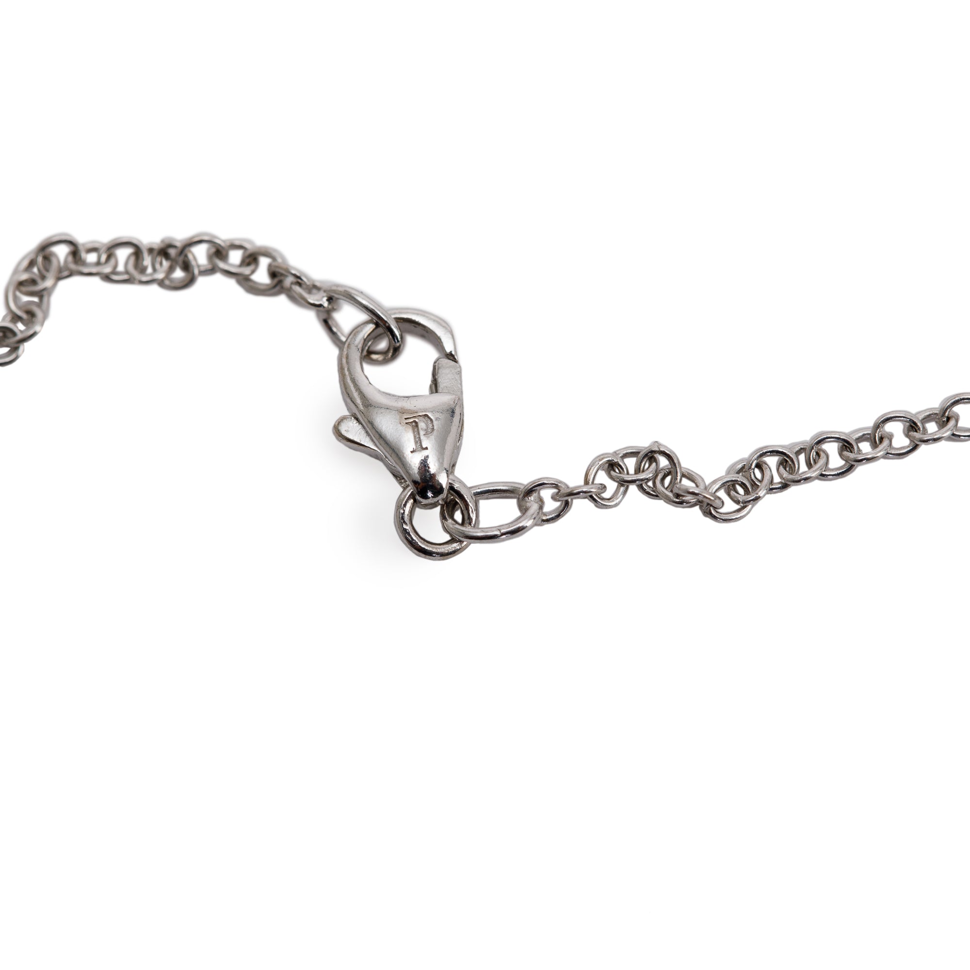 Piaget 18k White Gold Diamond Heart Pendant Necklace