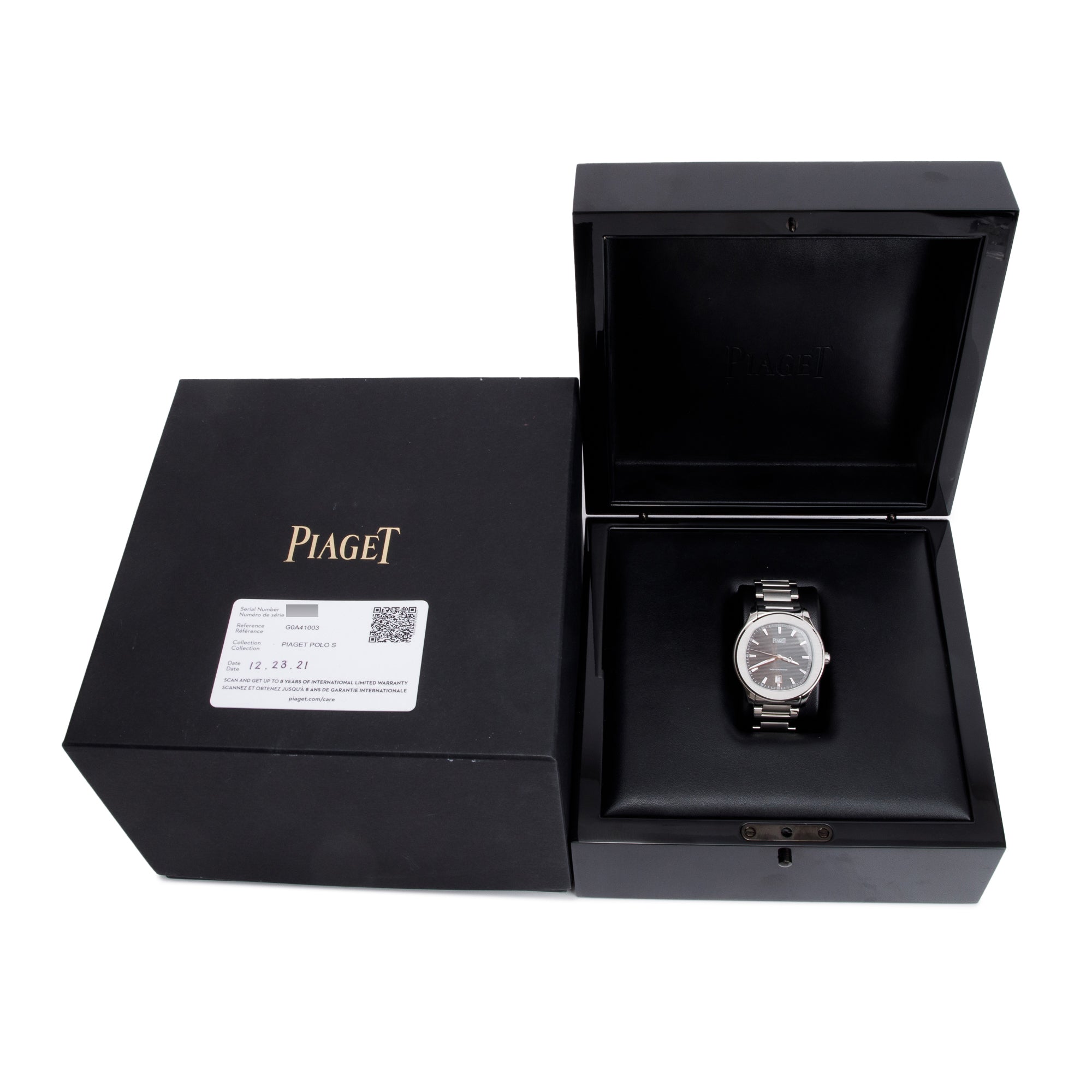 Piaget 2021 Stainless Steel Polo S Date 42 MM Automatic Watch w/ Box & Papers