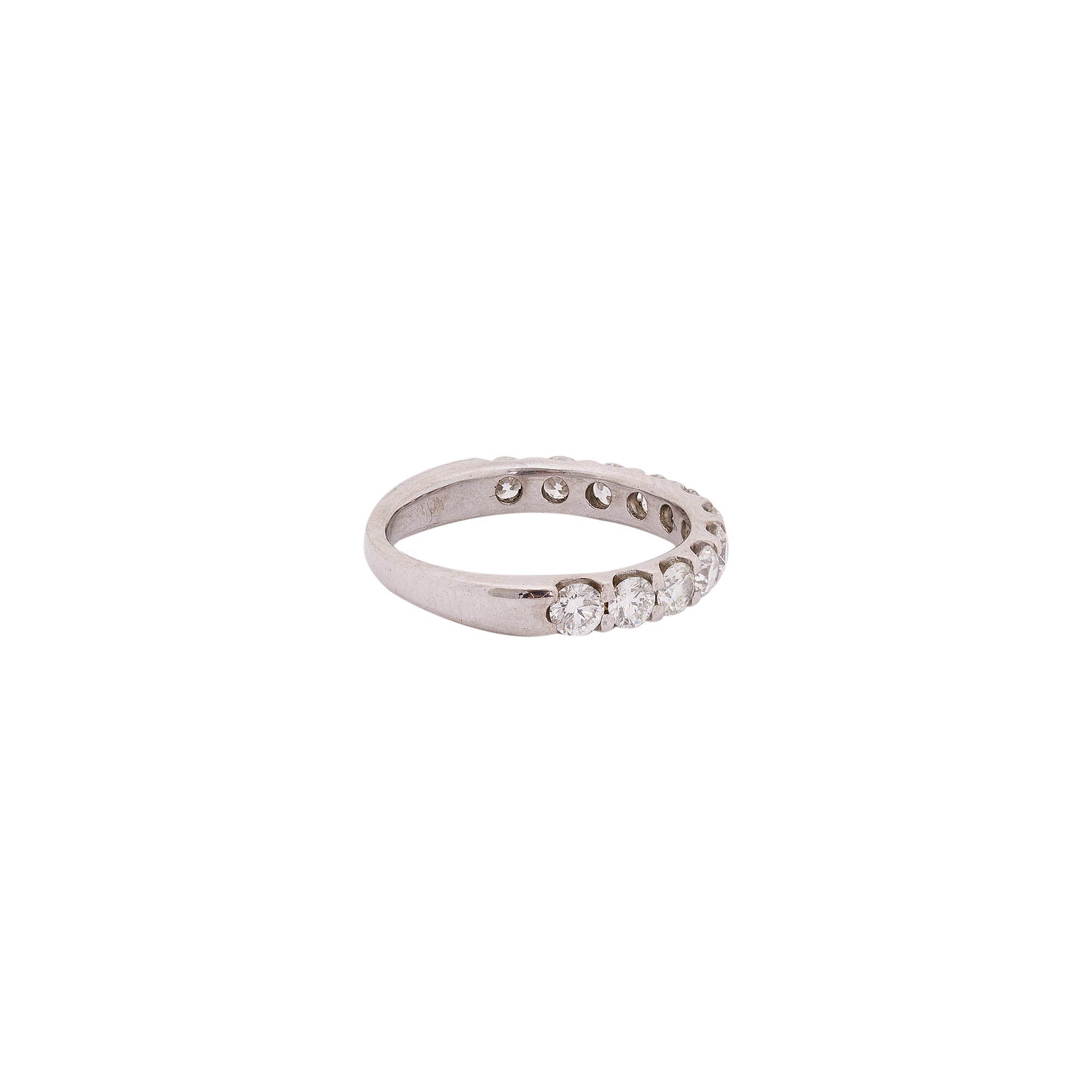 Platinum Diamond Band Ring