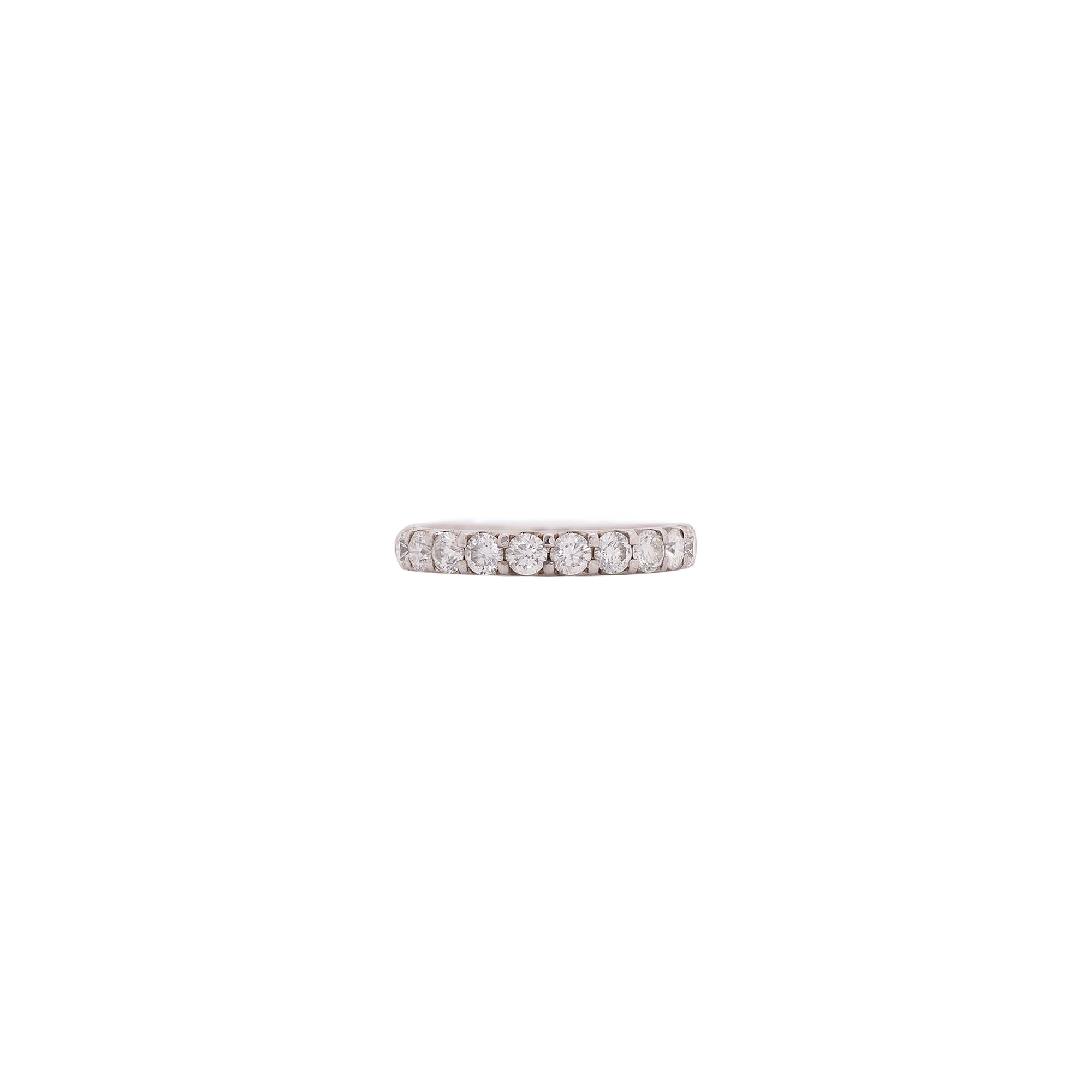 Platinum Diamond Band Ring