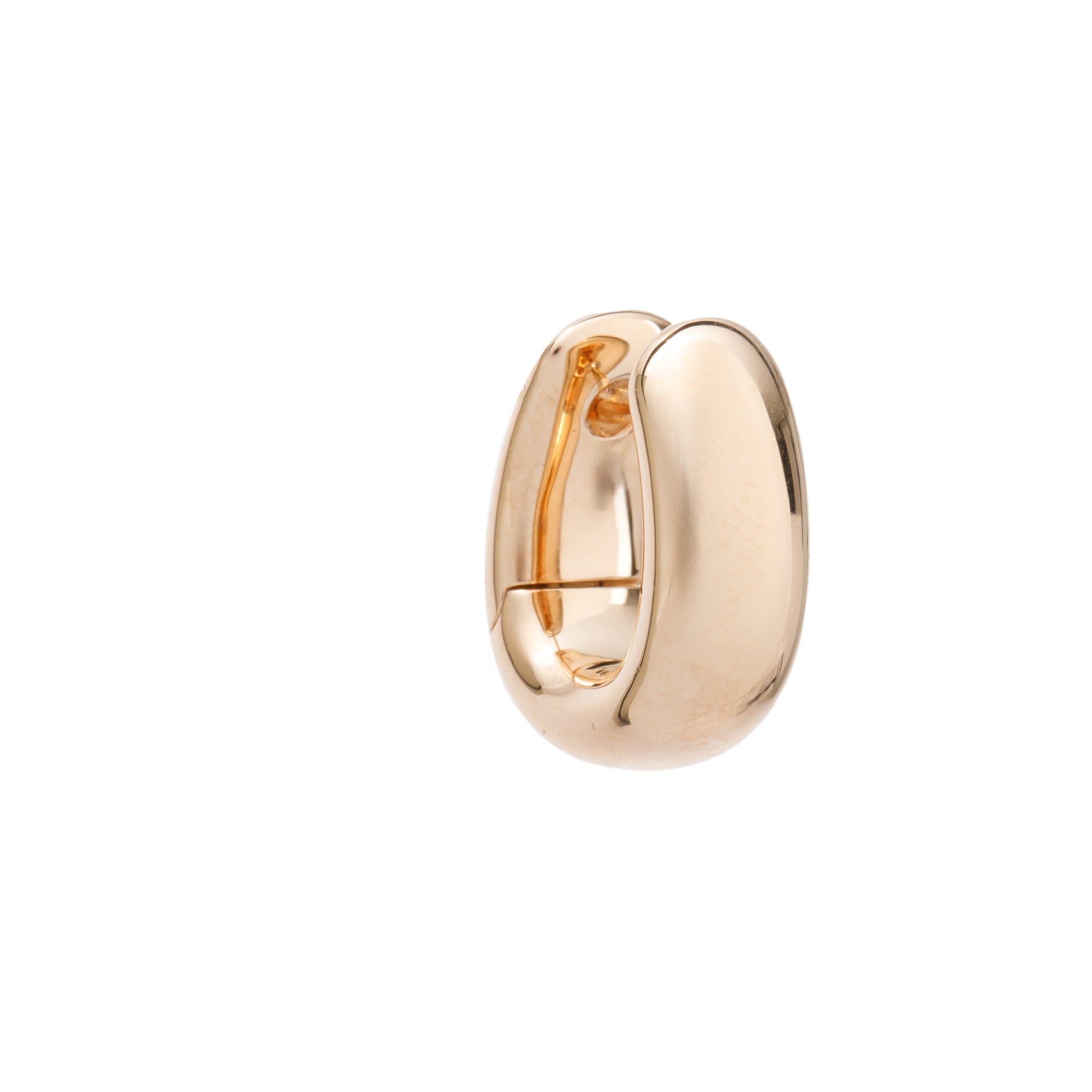 Pomellato 18k Rose Gold Iconica Huggie Earrings w/ Box