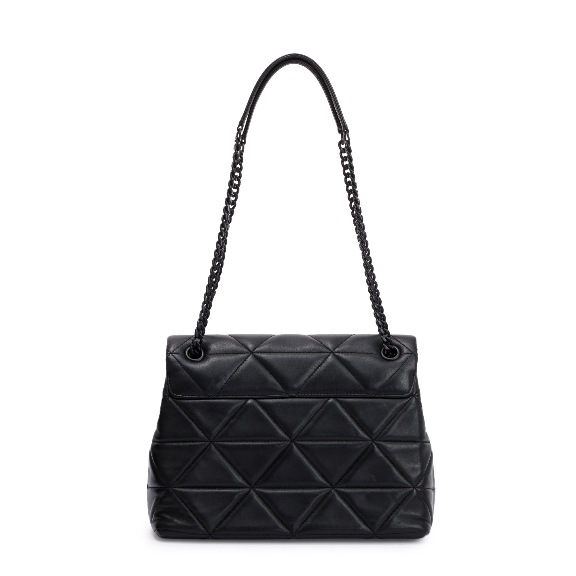 Prada 2020 Black Nappa Leather Spectrum Bag w/ Box & Authenticity Card