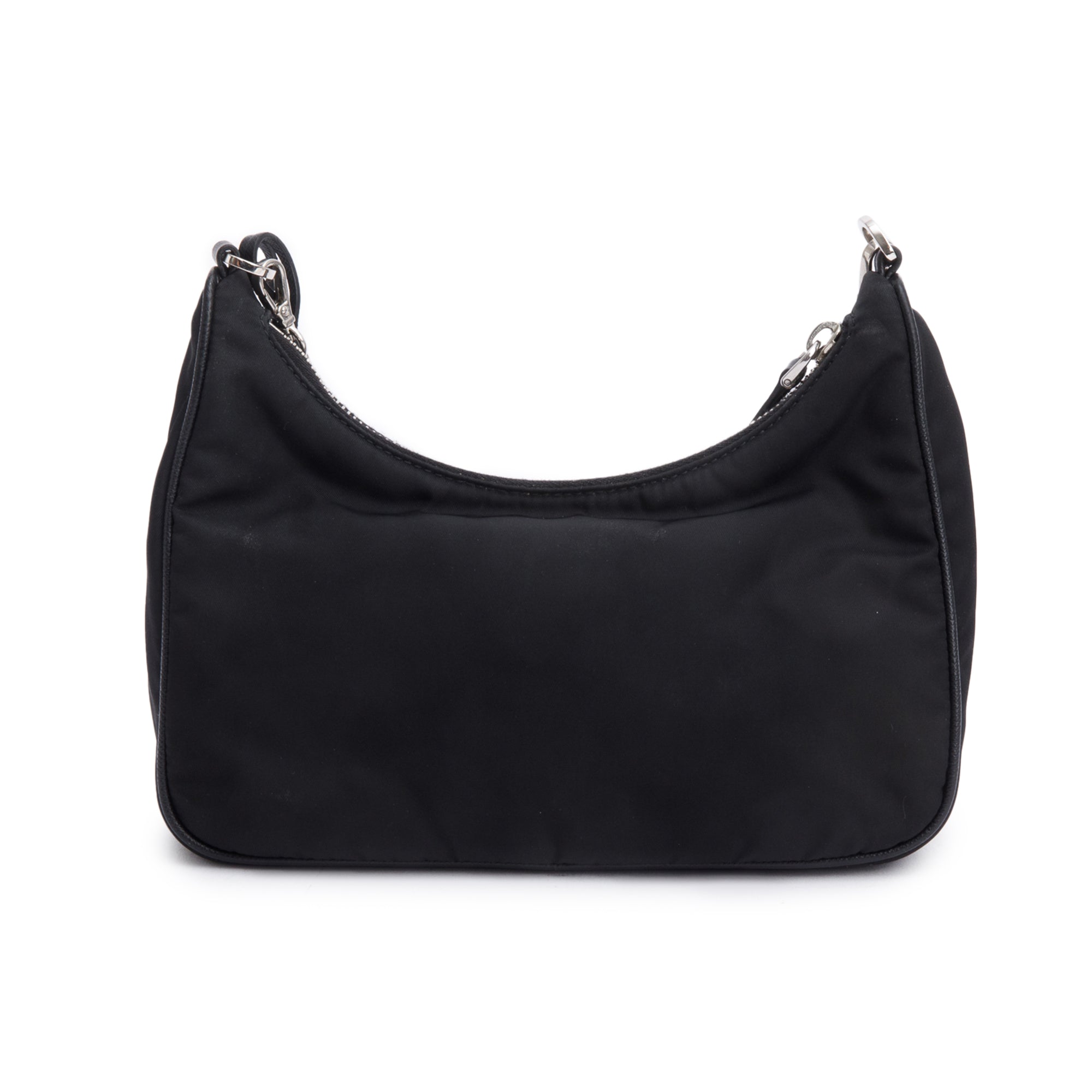 Prada 2020 Black Re-Edition 2005 Re-Nylon Shoulder Bag w/ Box, Receipt, & Authenticity Card