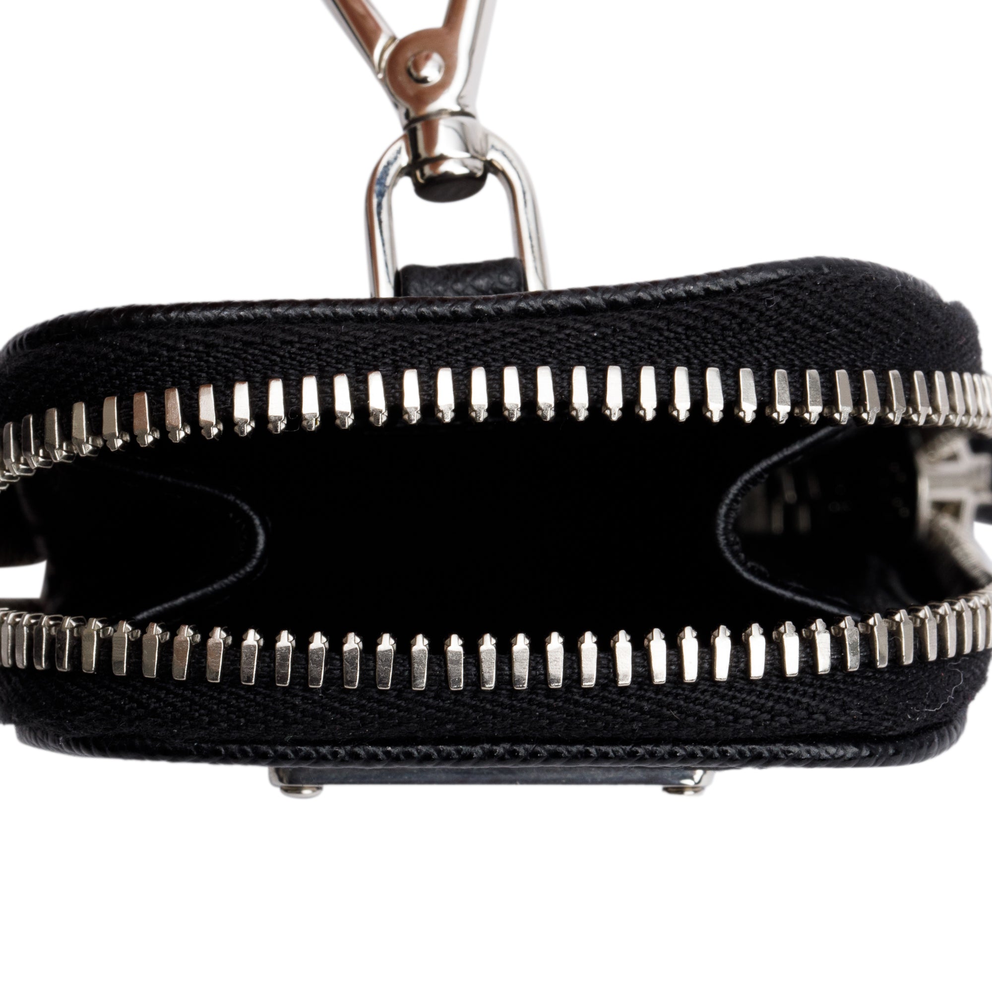 Prada 2020 Black Saffiano Travel Pocket Zippered Shoulder Bag w/ Authenticity Card