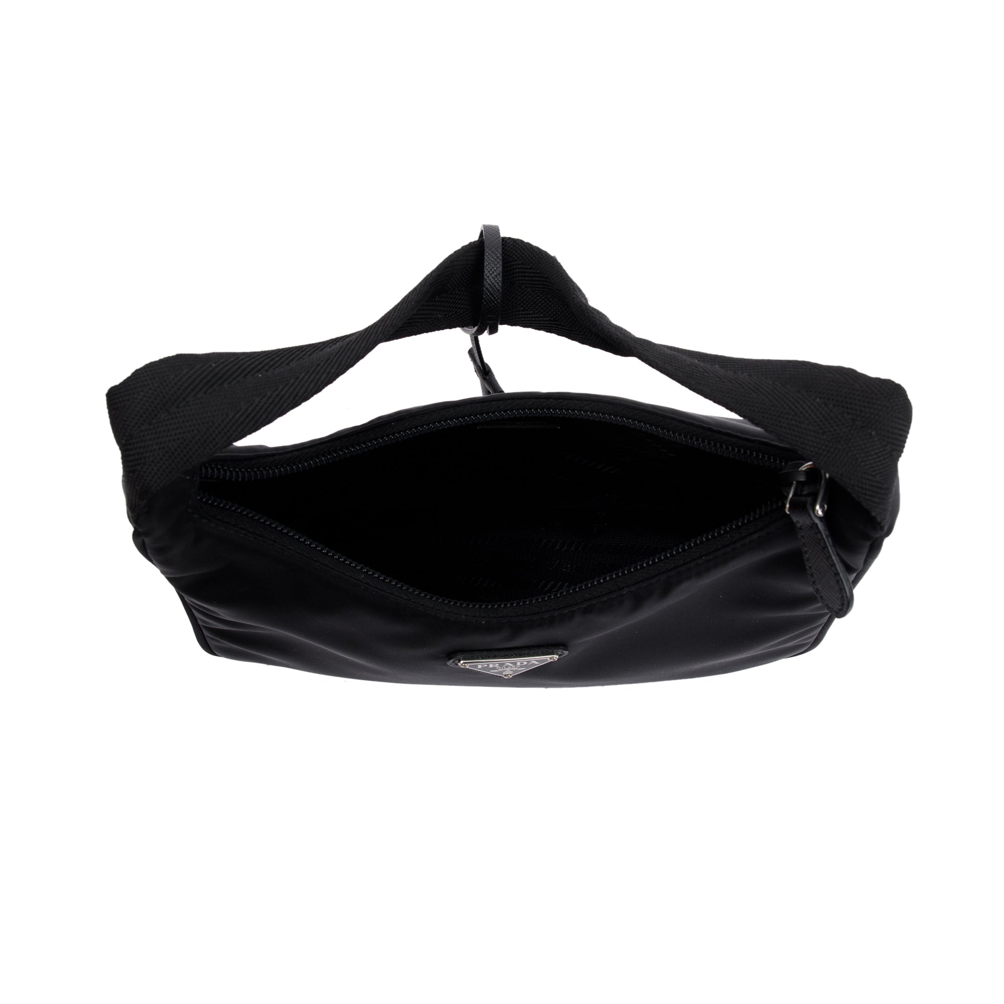 Prada 2021 Black Re-Edition 2000 Re-Nylon Mini Bag w/ Authenticity Card