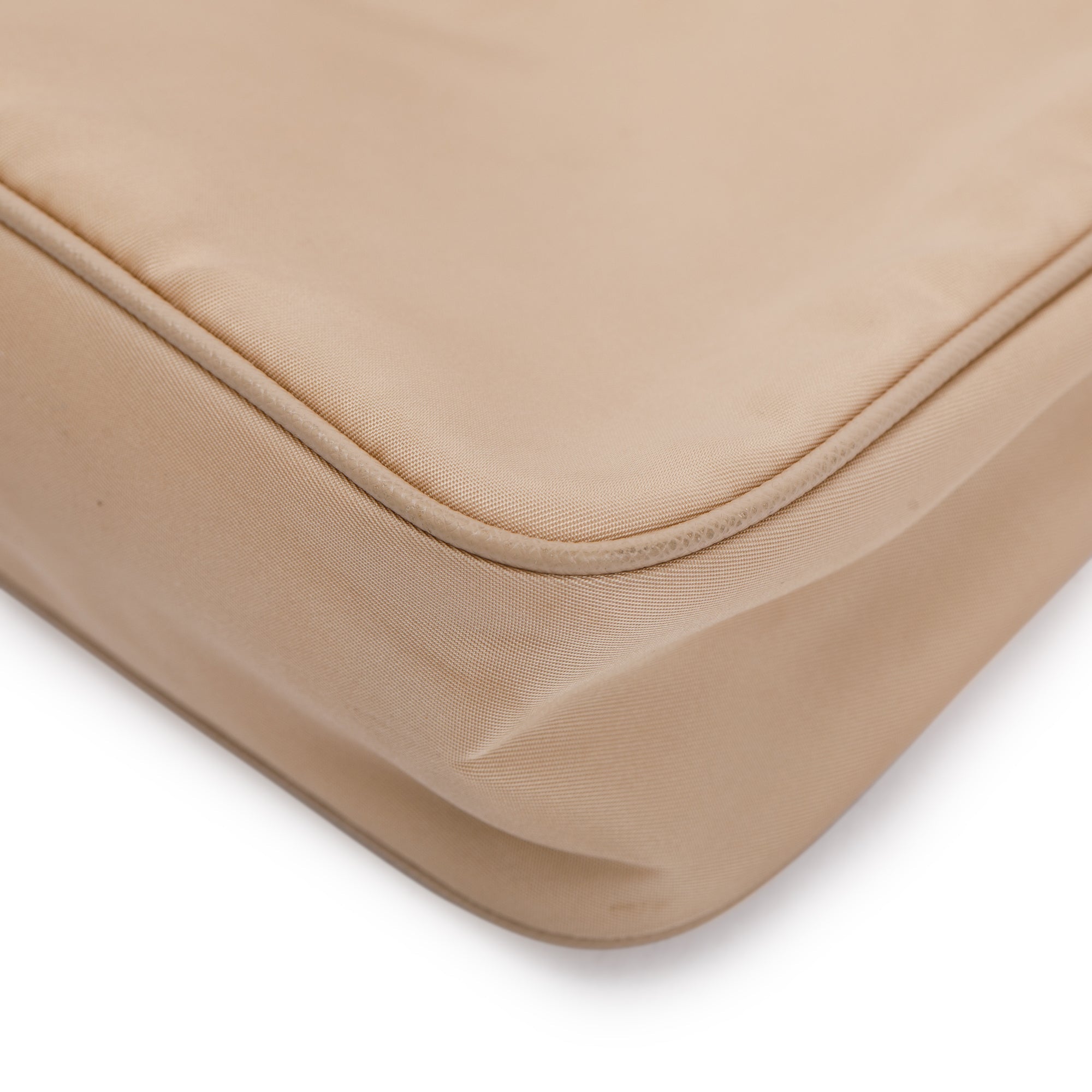 Prada Beige Re-Edition 2005 Nylon Shoulder Bag