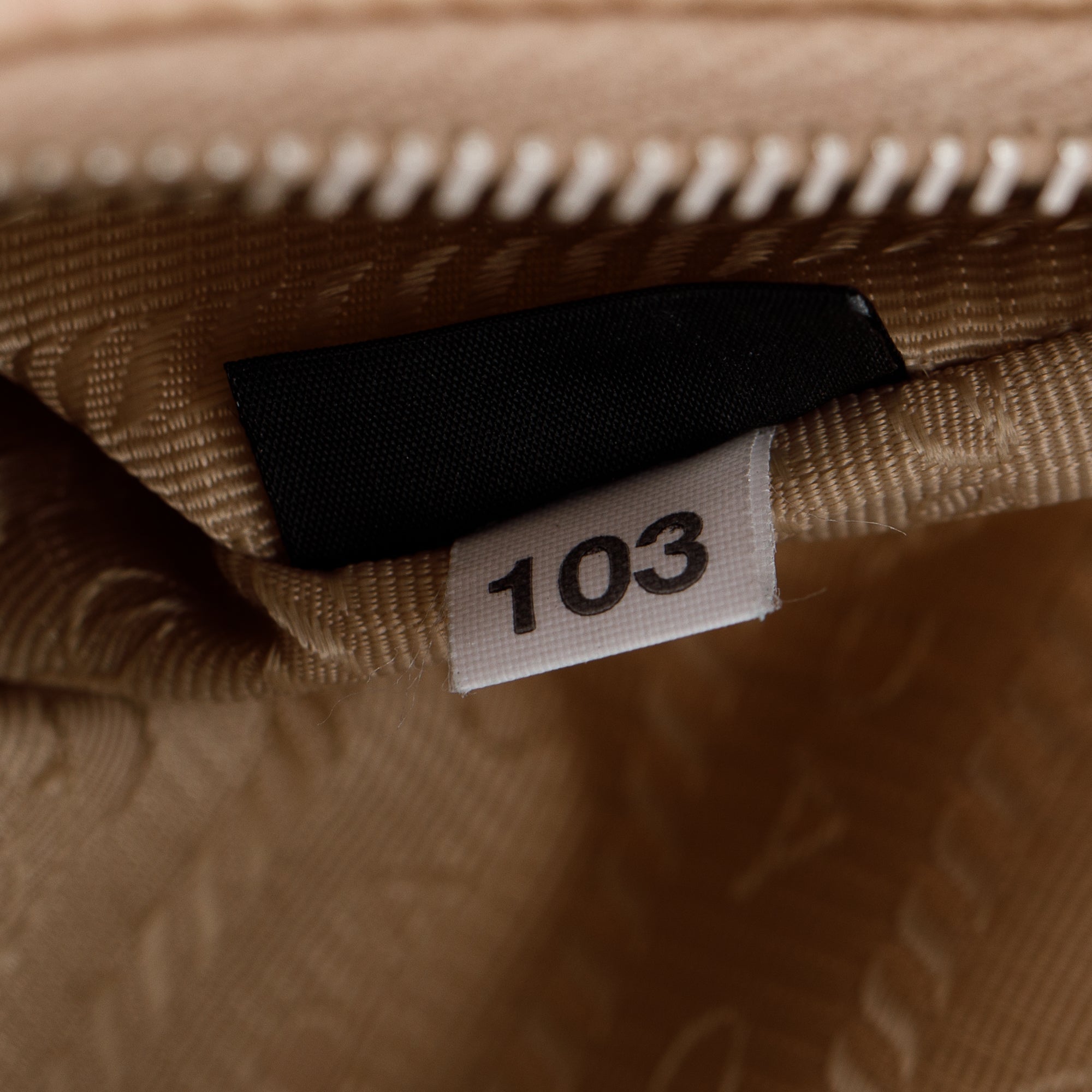 Prada Beige Re-Edition 2005 Nylon Shoulder Bag