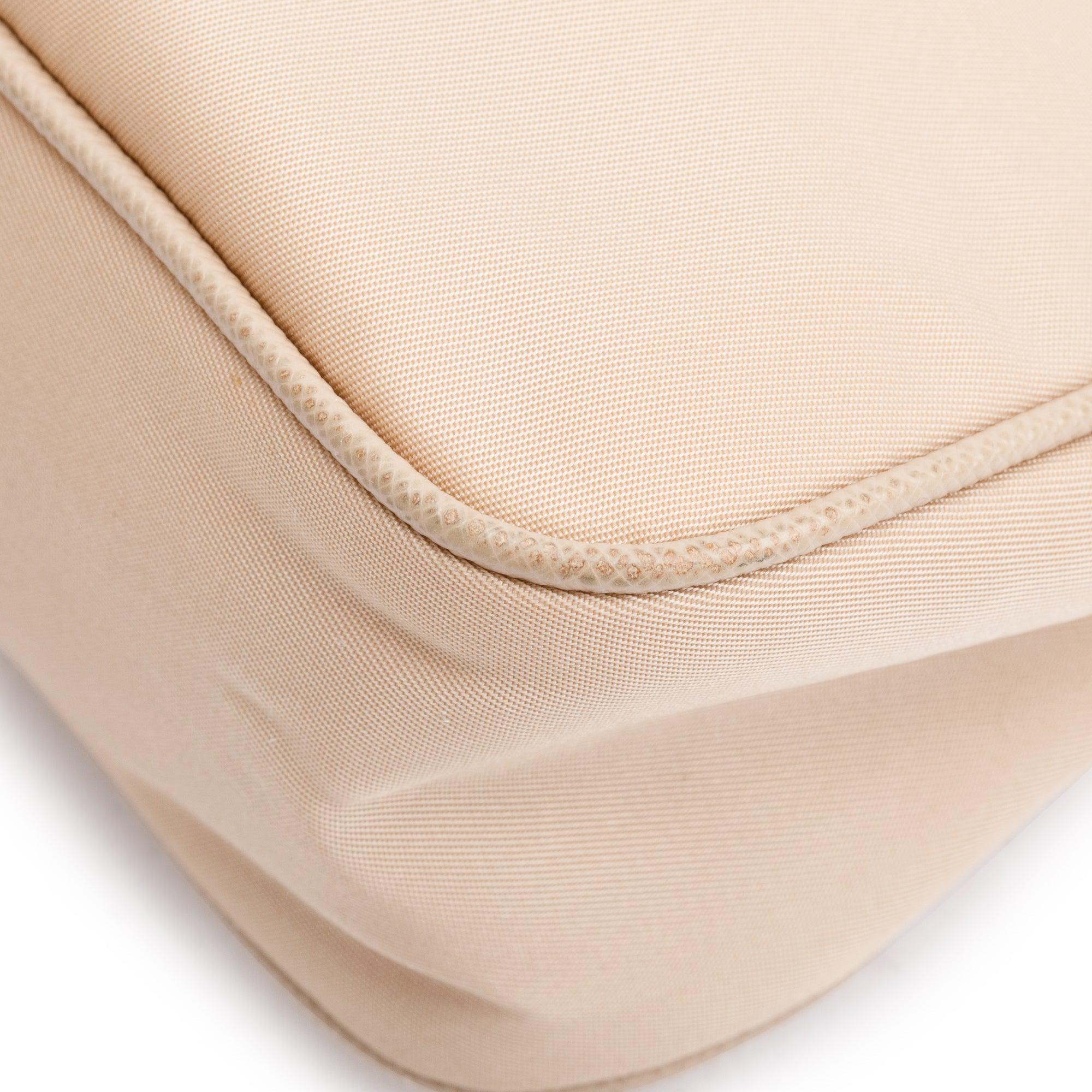 Prada Beige Re-Edition 2005 Re-Nylon Shoulder Bag