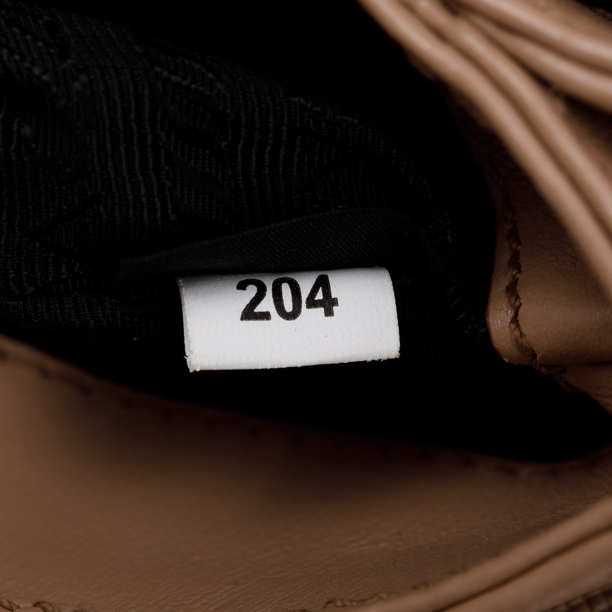 Prada Beige Saffiano Soft Calf Leather Chain Crossbody Bag w/ Authenticity Card