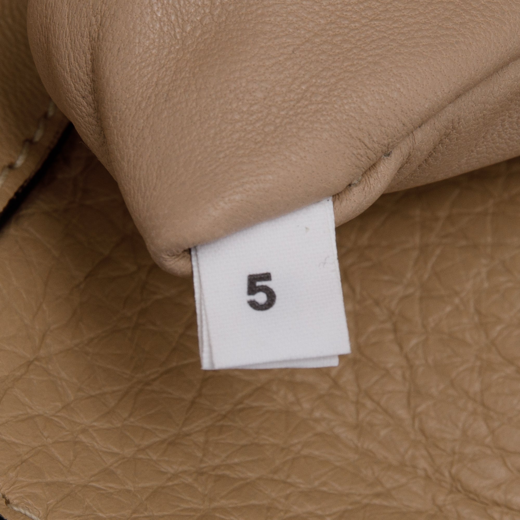 Prada Beige Vitello Daino Twin Pocket Tote w/ Strap