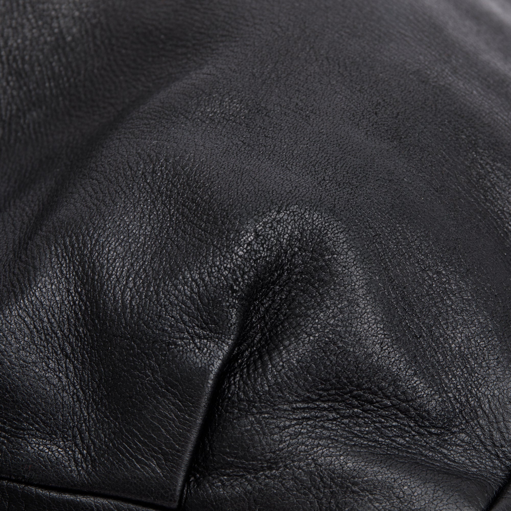 Prada Black Cervo Shine Hobo