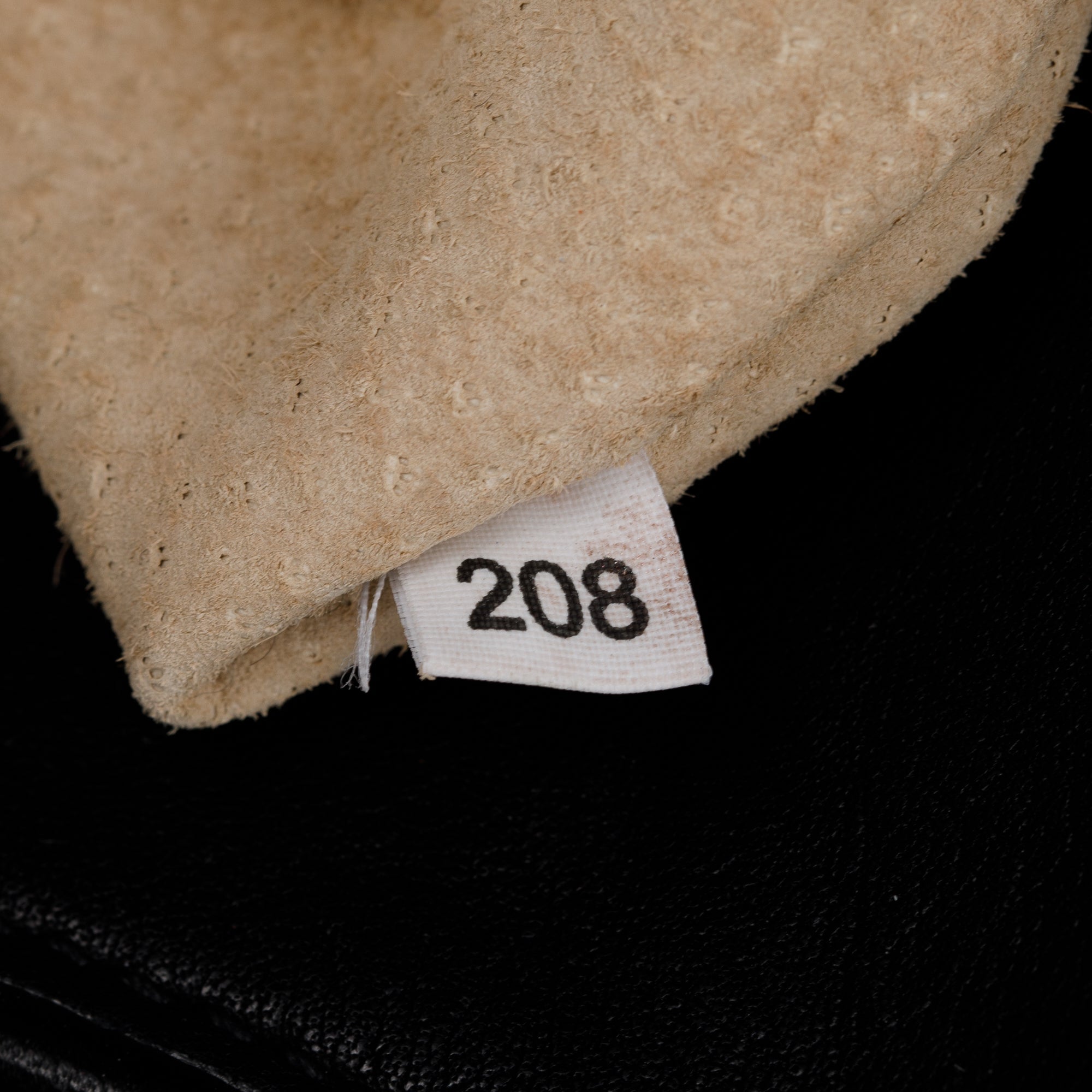 Prada Black Glace Calf Leather Hobo