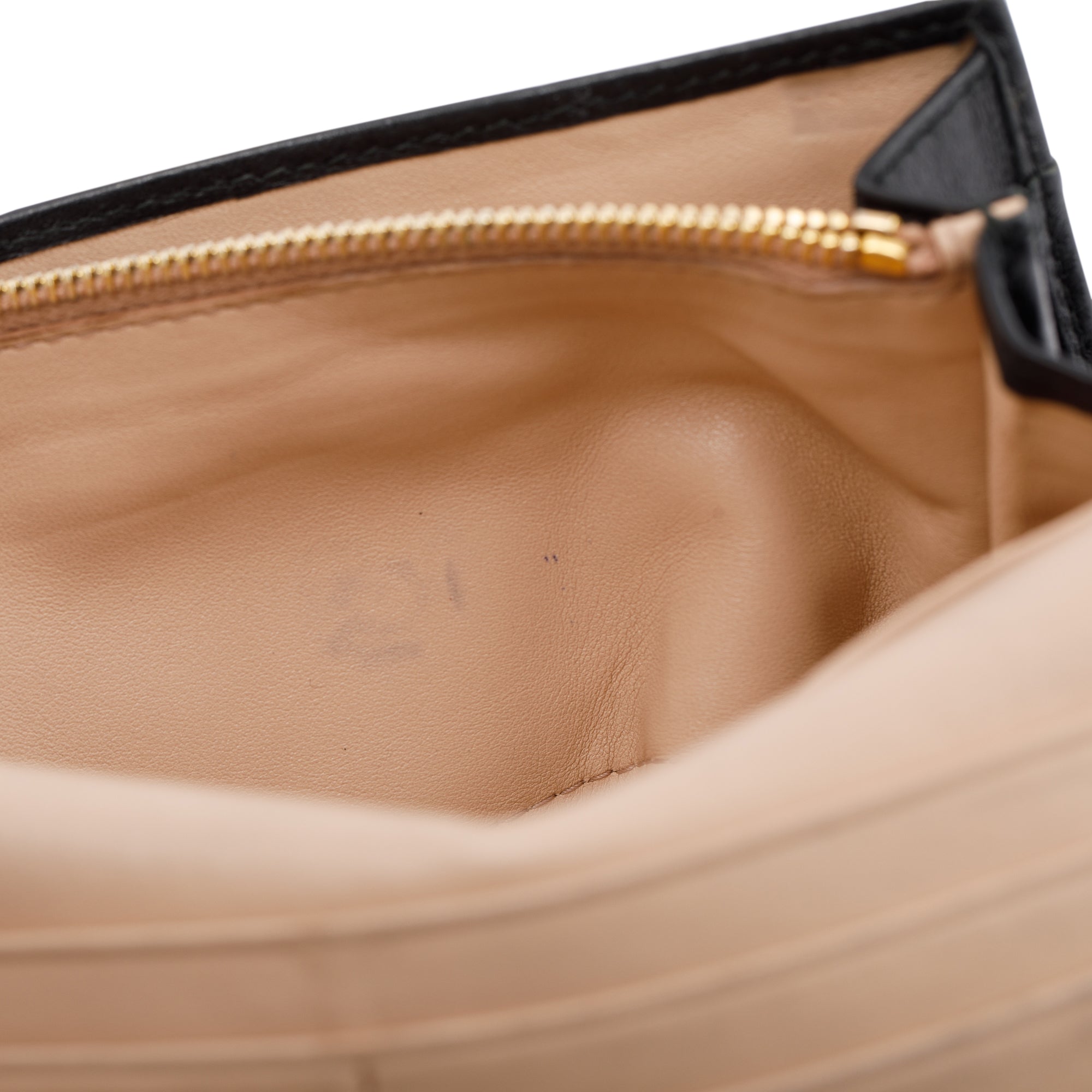 Prada Black Leather Continental Wallet