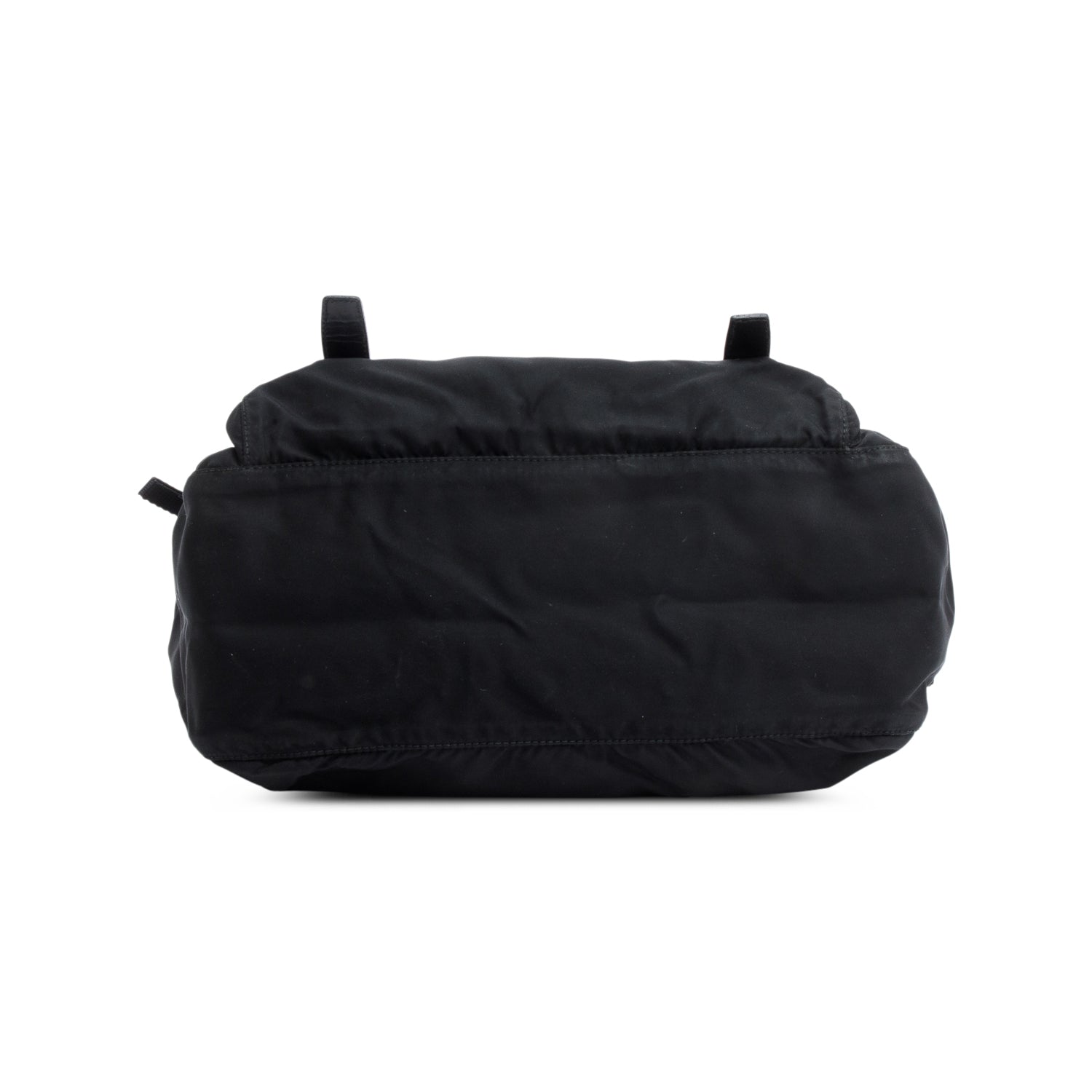 Prada Black Nylon Vela Sport Buckle Messenger Bag