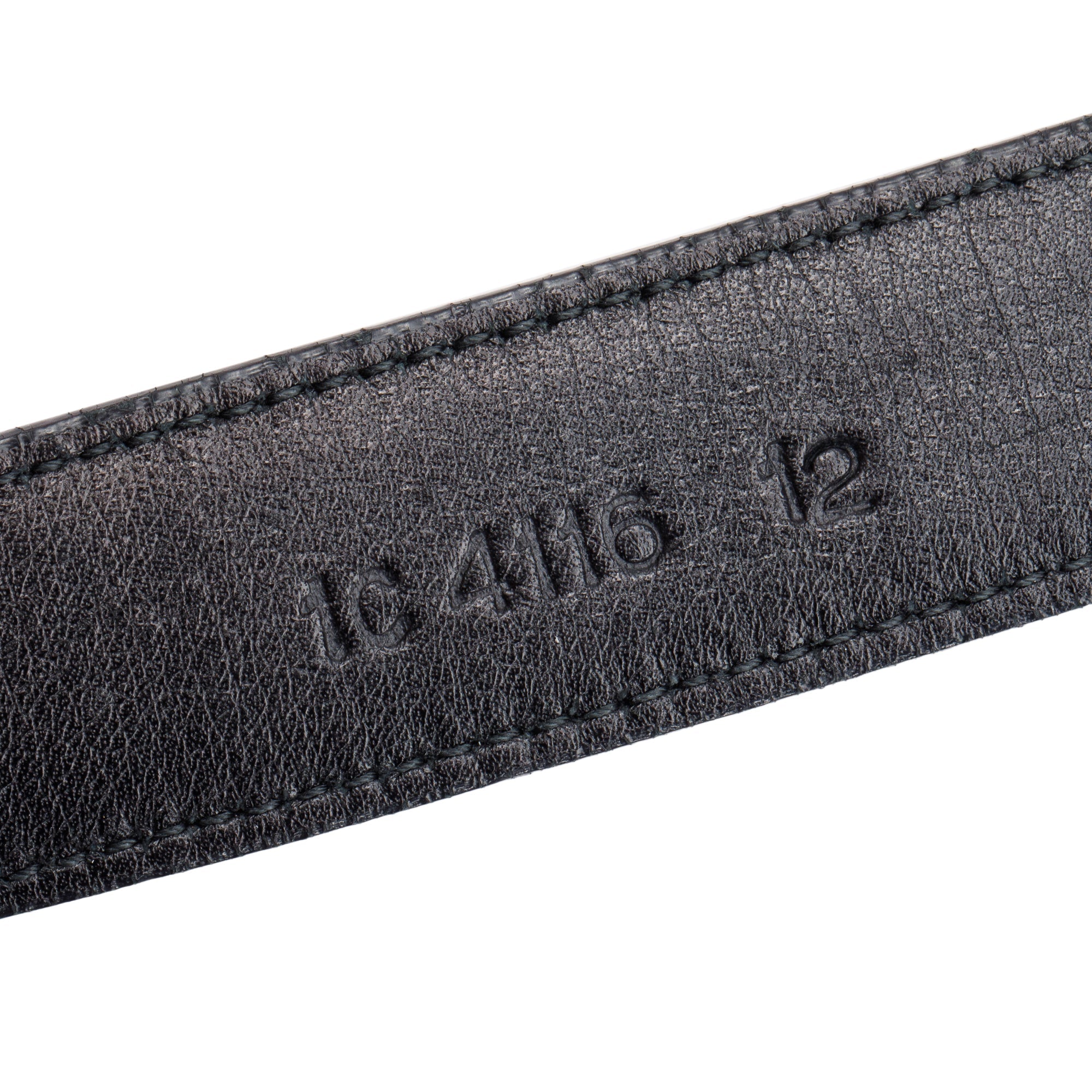 Prada Black Patent Leather Cystal Embellishment Enamel Logo Buckle Belt