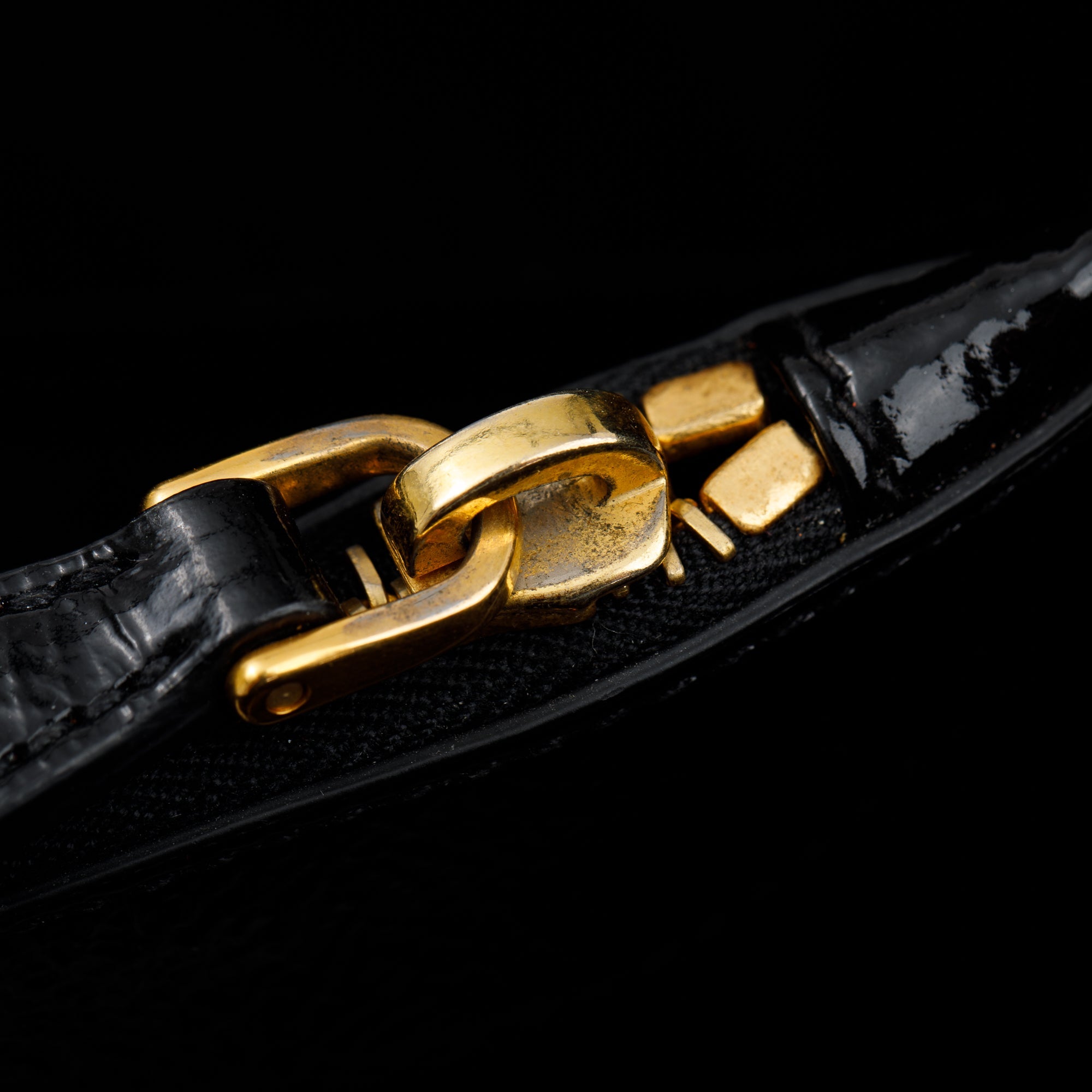 Prada Black Patent Leather Trimmed Tessuto Nylon Tote