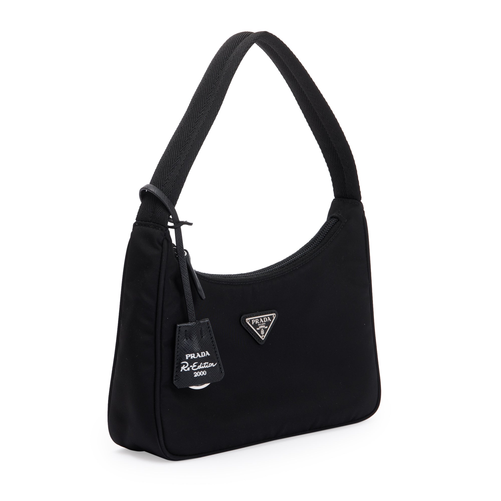 Prada Black Re-Edition 2000 Re-Nylon Mini Bag