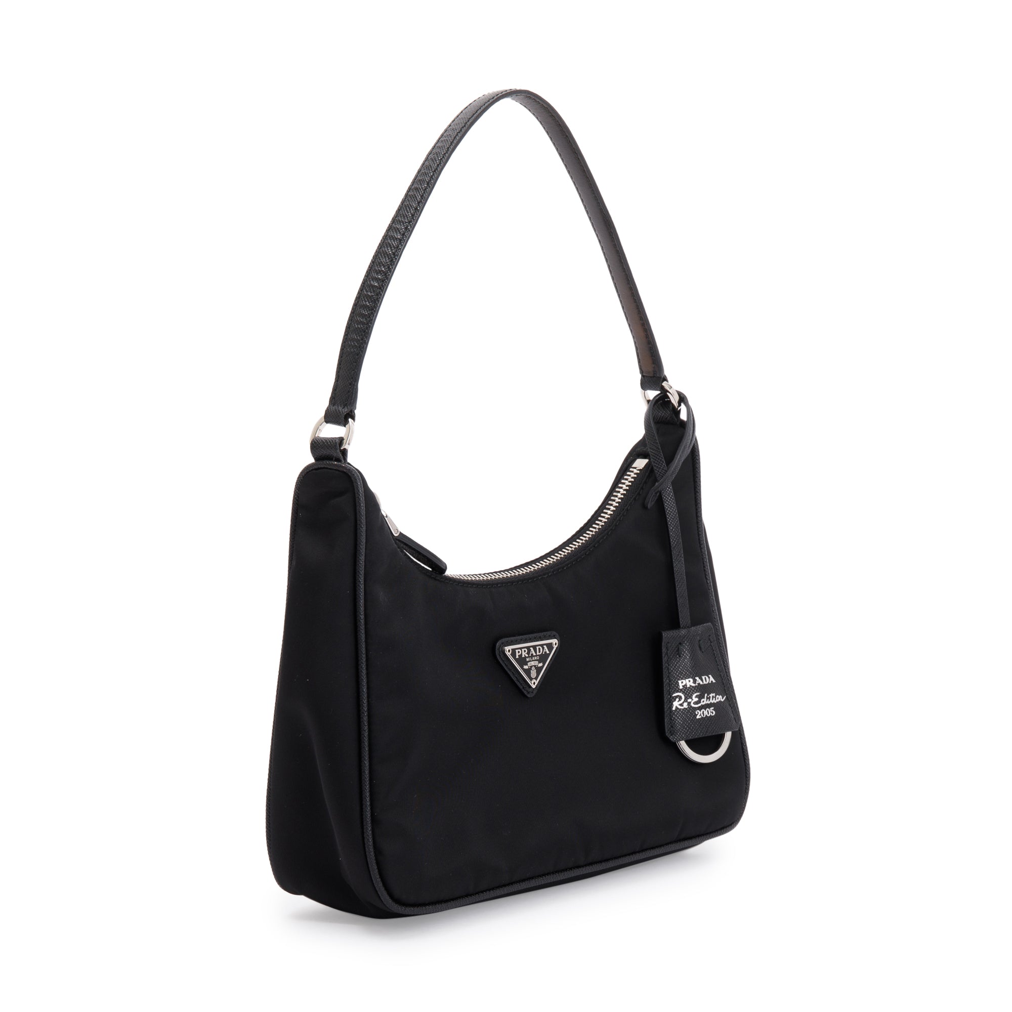Prada Black Re-Edition 2005 Re-Nylon Mini Bag
