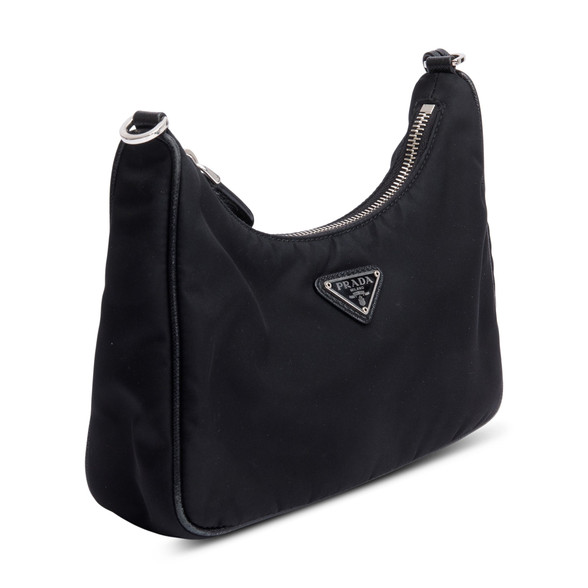 Prada Black Re-Edition 2005 Re-Nylon Shoulder Bag
