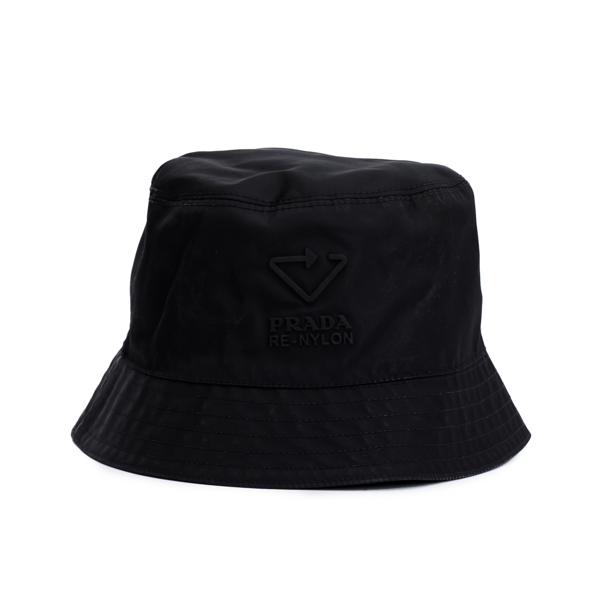 Prada Black Re-Nylon Bucket Hat