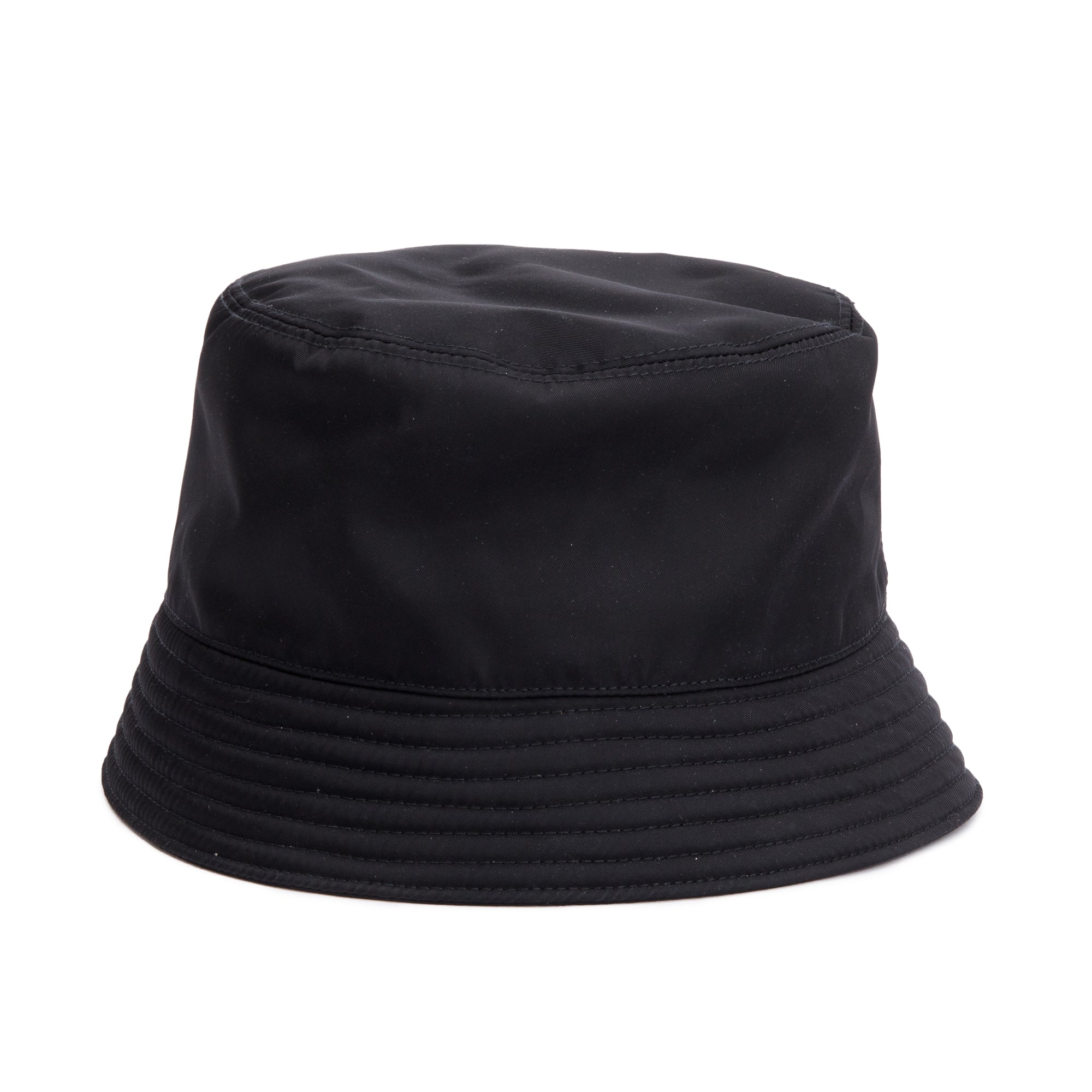 Prada Black Re-Nylon Bucket Hat w/ Box