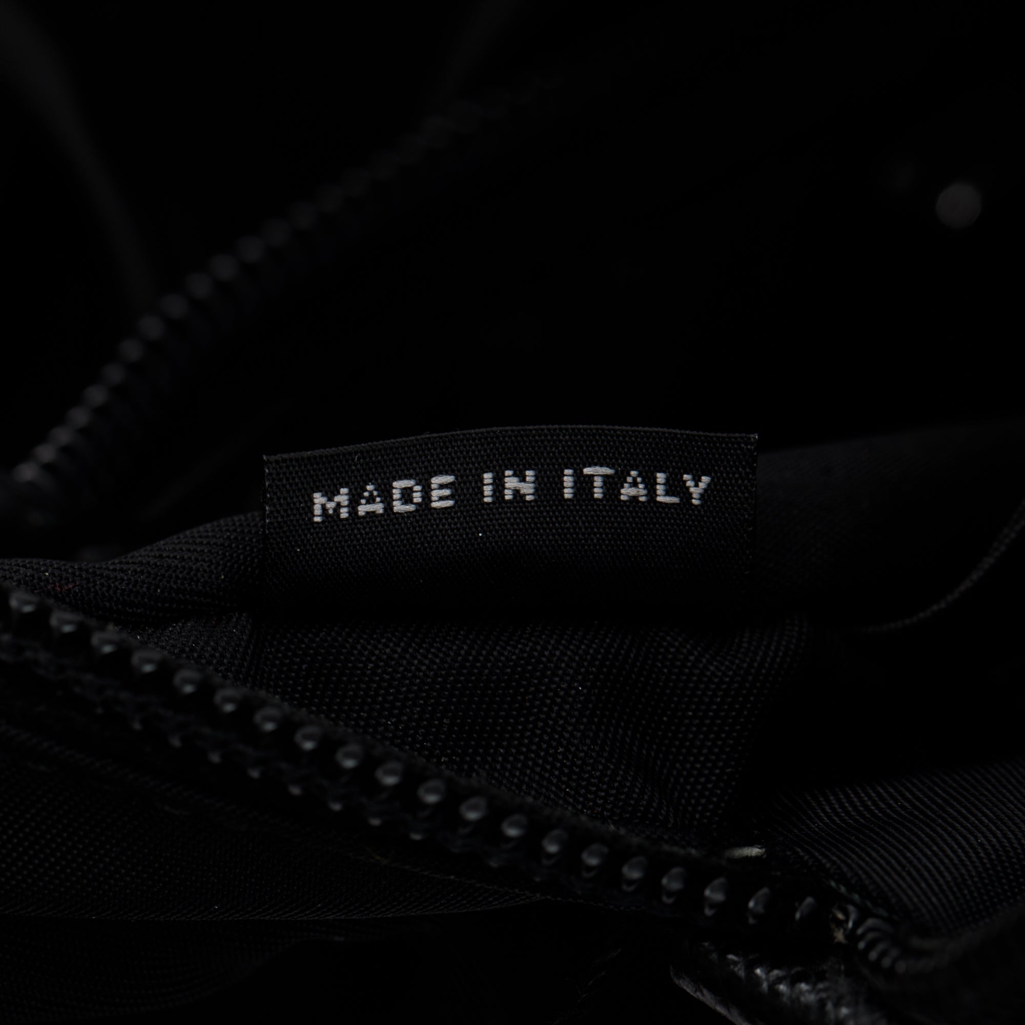 Prada Black Re-Nylon & Saffiano Leather Belt Bag