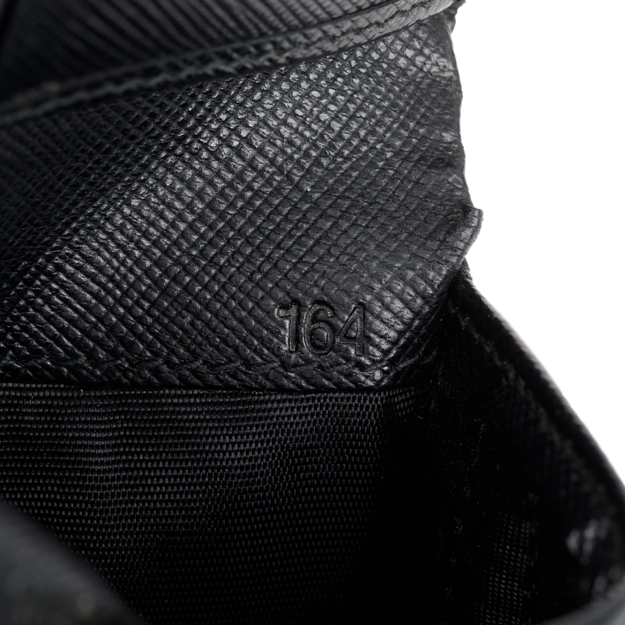 Prada Black Saffiano Leather Bi-Fold Wallet