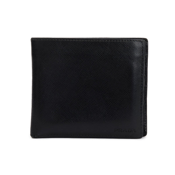 PRADA SMALL BIFOLD WALLET ブラック Black Small Saffiano leather wallet | PRADA - Canada