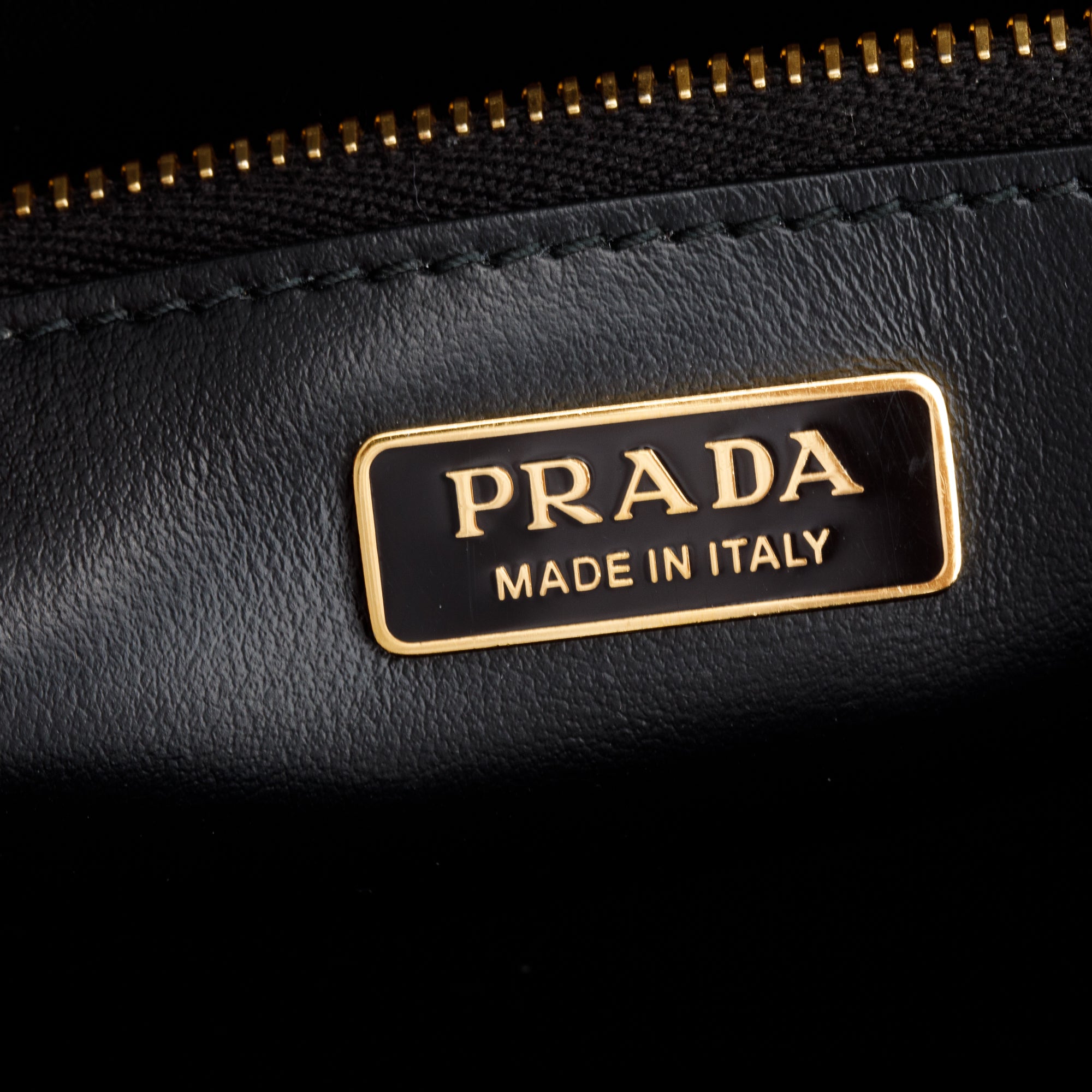 Prada Black Saffiano Leather Envelope Crossbody Bag