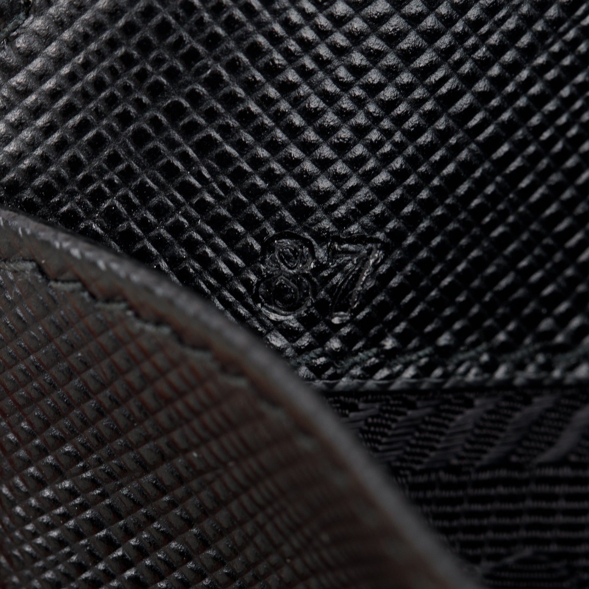 Prada Black Saffiano Leather Mini Pouch