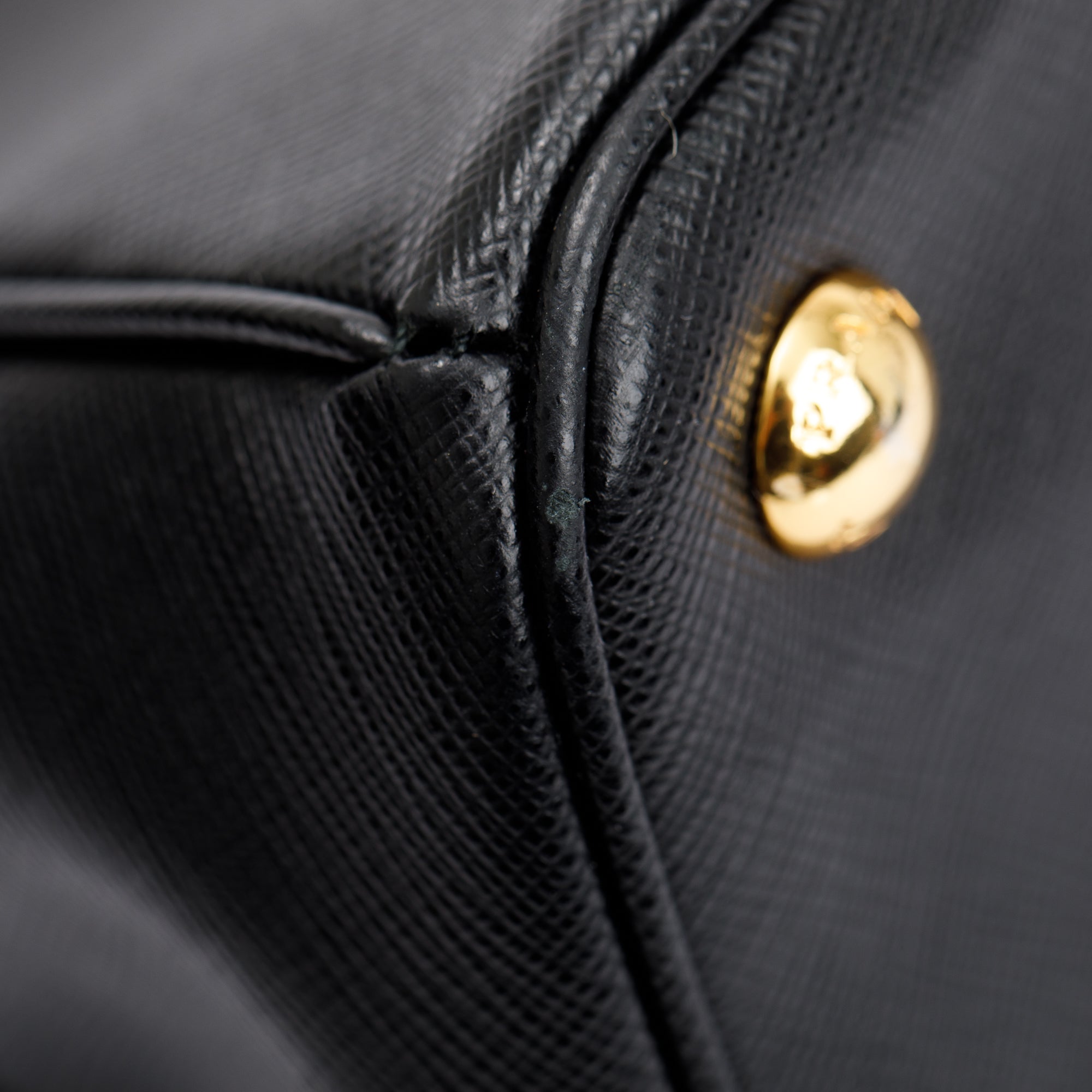 Prada Black Saffiano Lux Large Gardener's Tote w/ Authenticity Card & Receipt