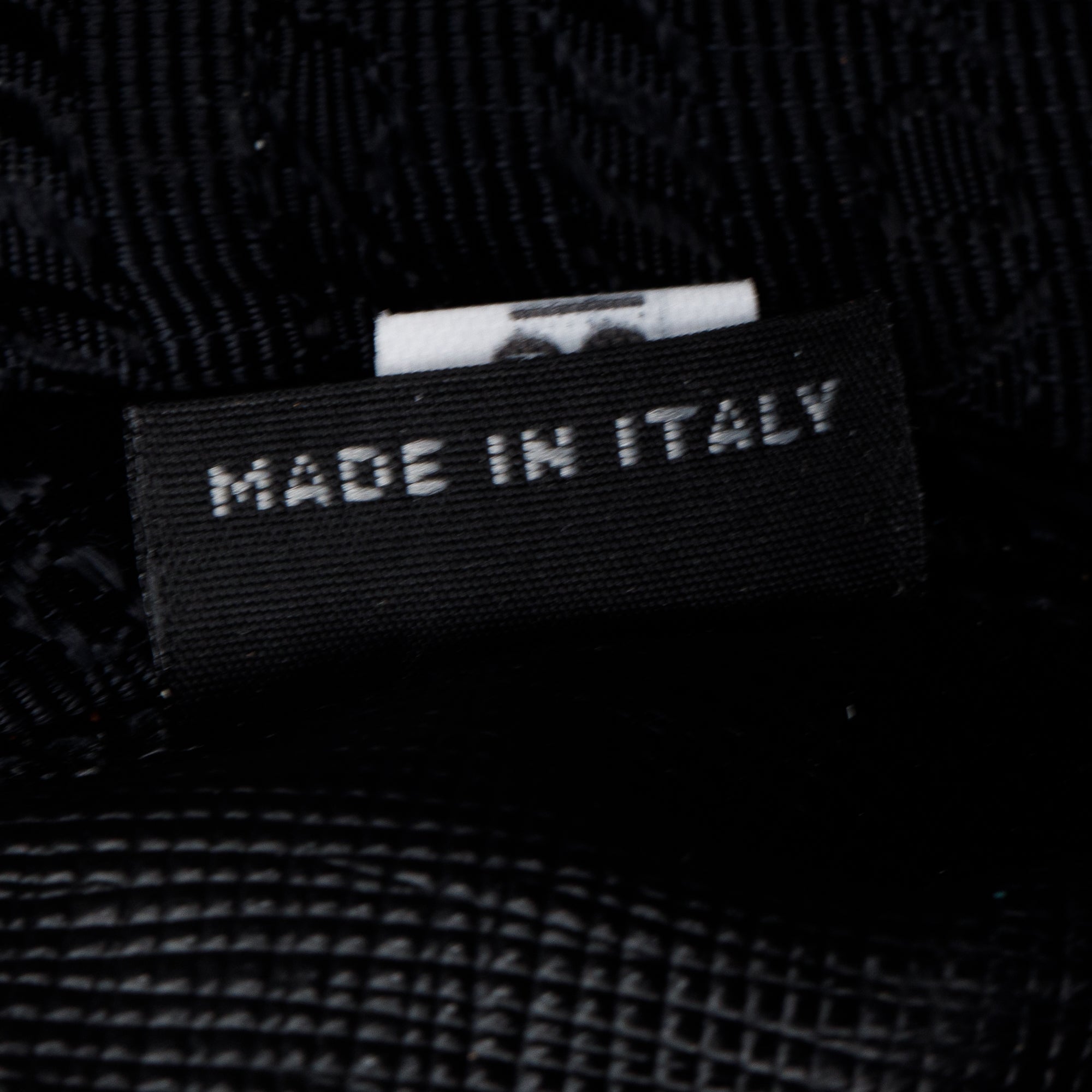 Prada Black Saffiano Lux Mini Promenade Tote w/ Strap