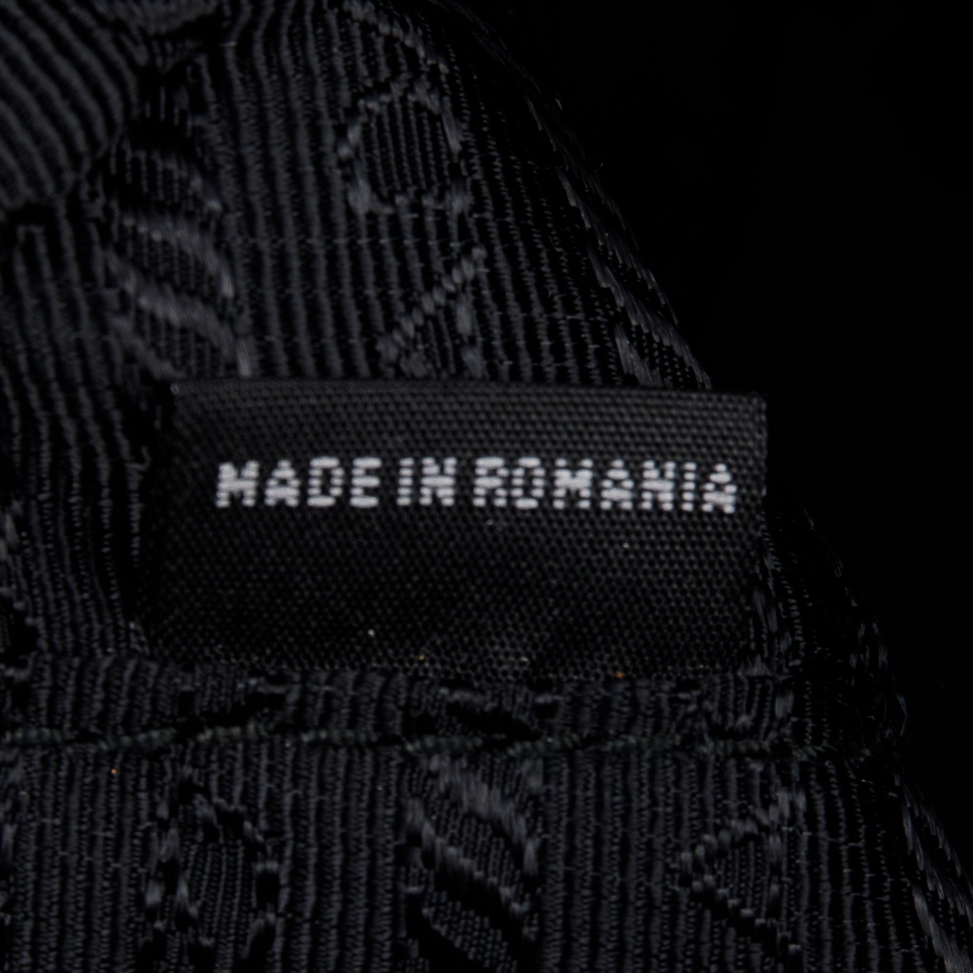 Prada Black Saffiano-Trimmed Tote w/ Strap