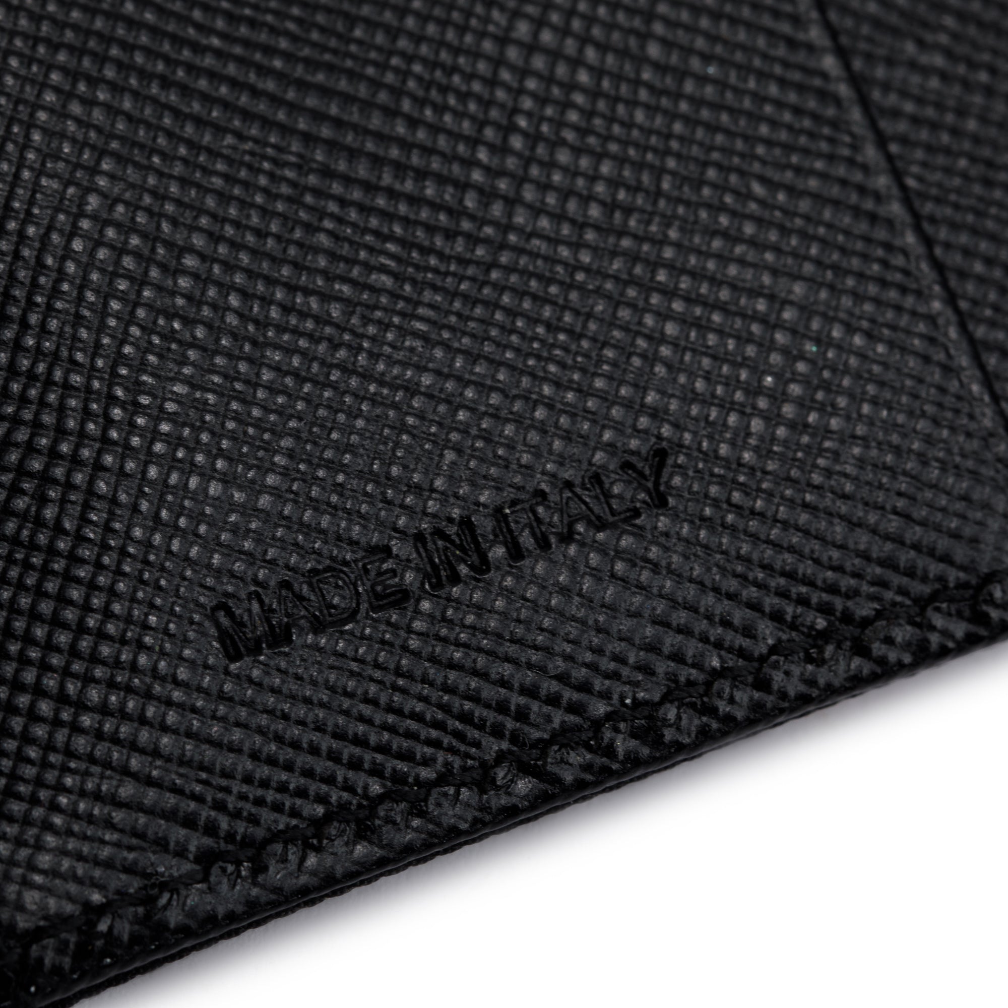 Prada Black Tessuto Compact Trifold Wallet