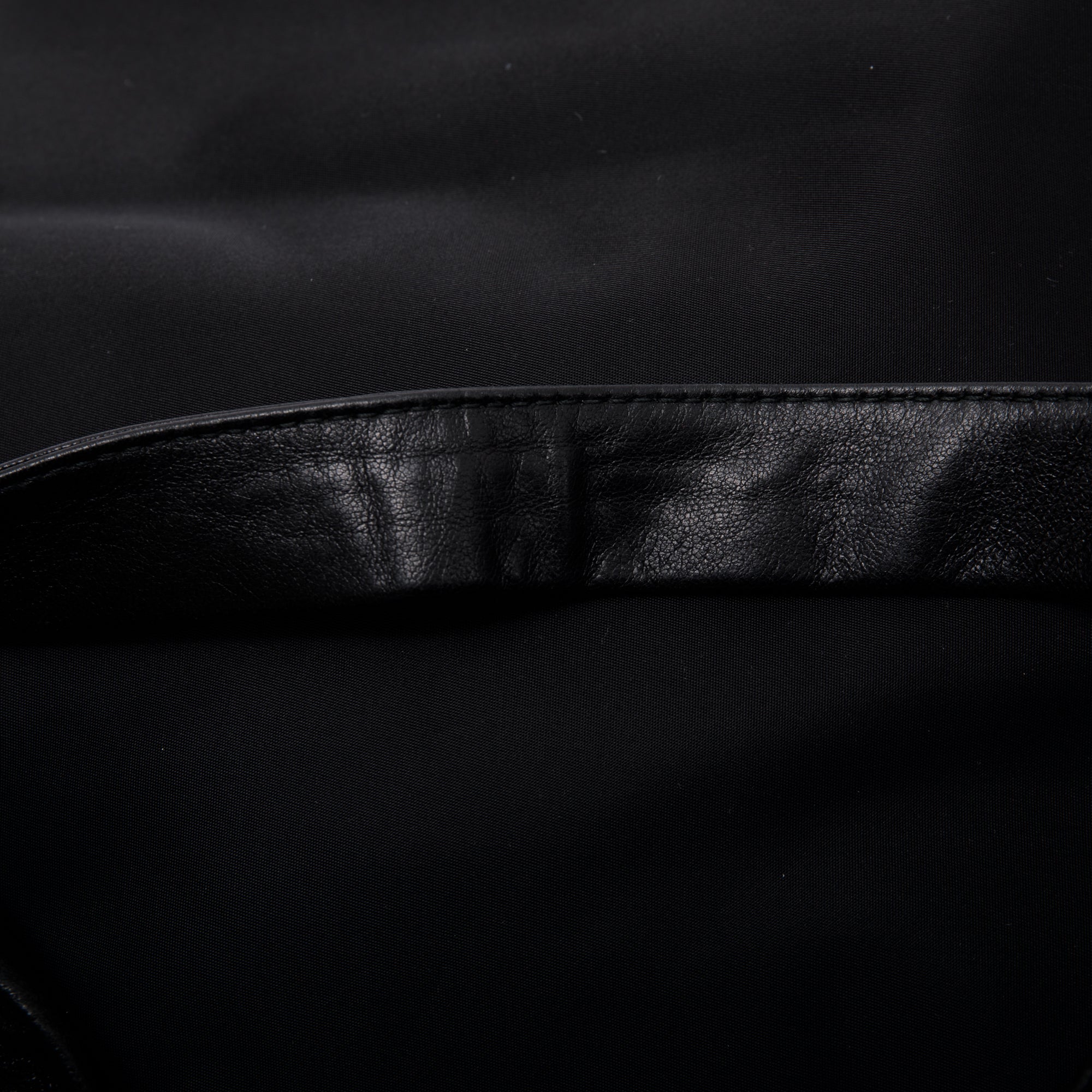 Prada Black Tessuto Nylon Bow Tote