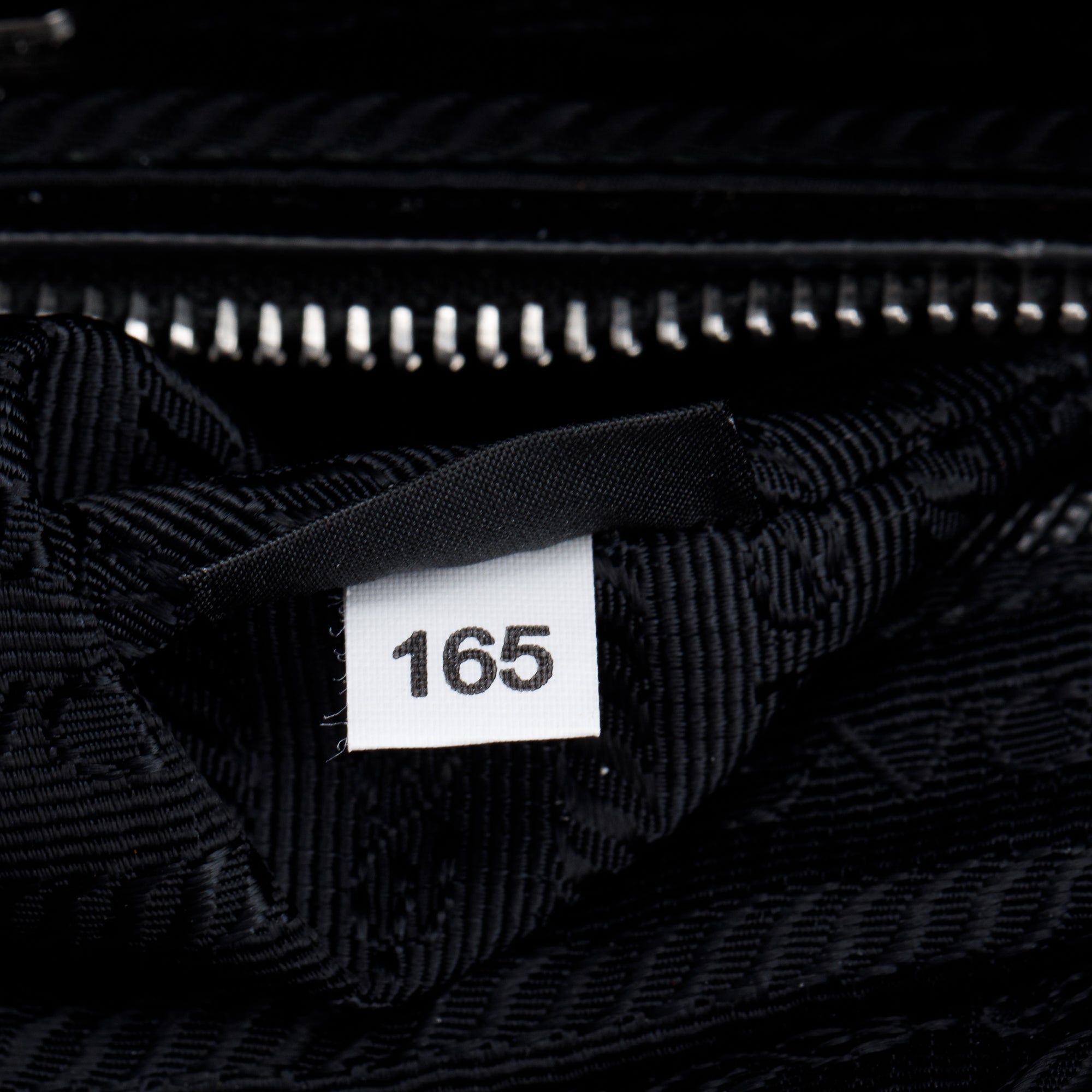 Prada Black Tessuto Nylon Impunture Camera Bag