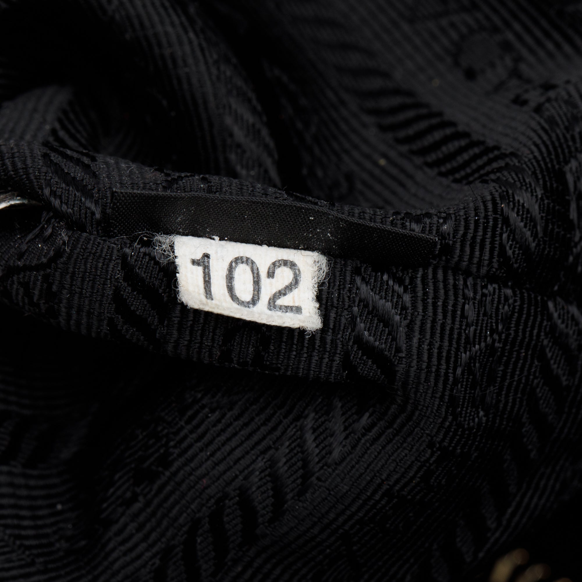 Prada Black Vitello Daino Leather Zip Top Hobo