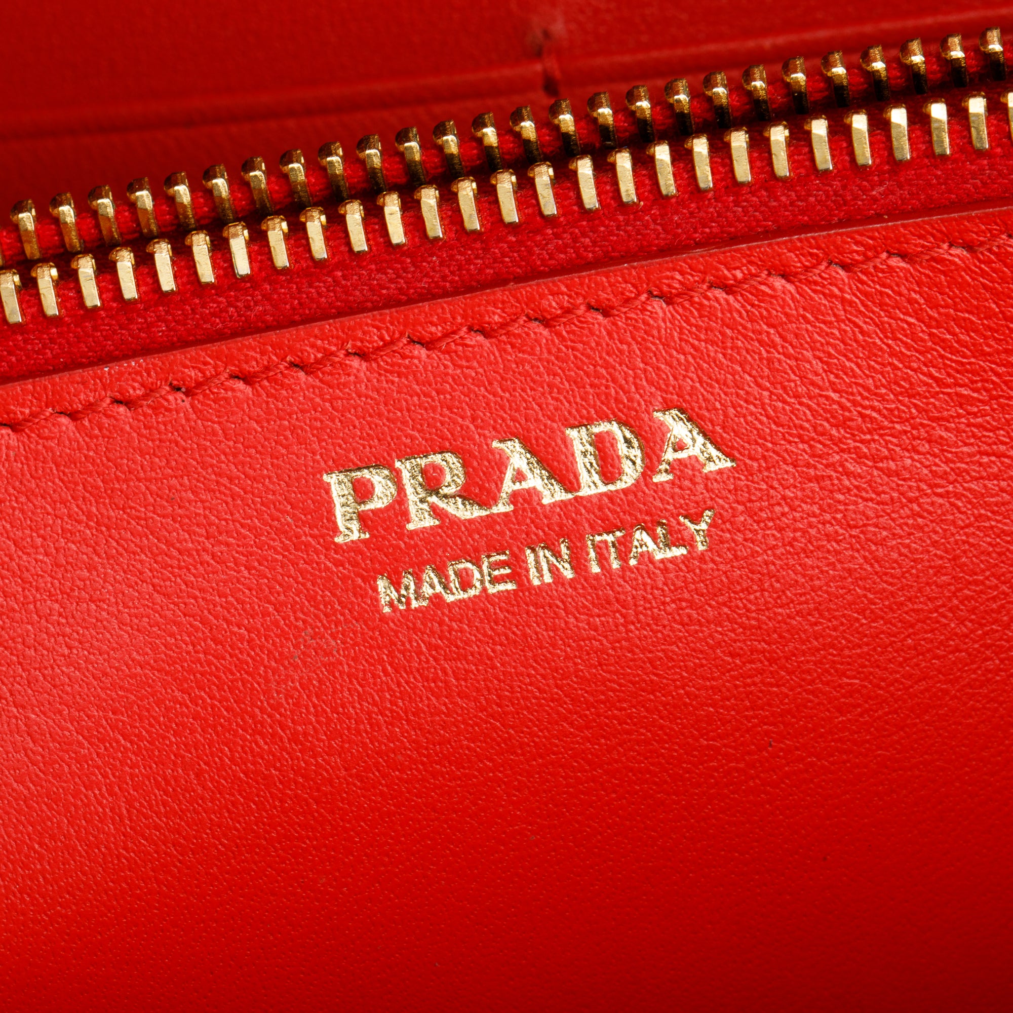 Prada Black Vitello Move Leather Continental Wallet